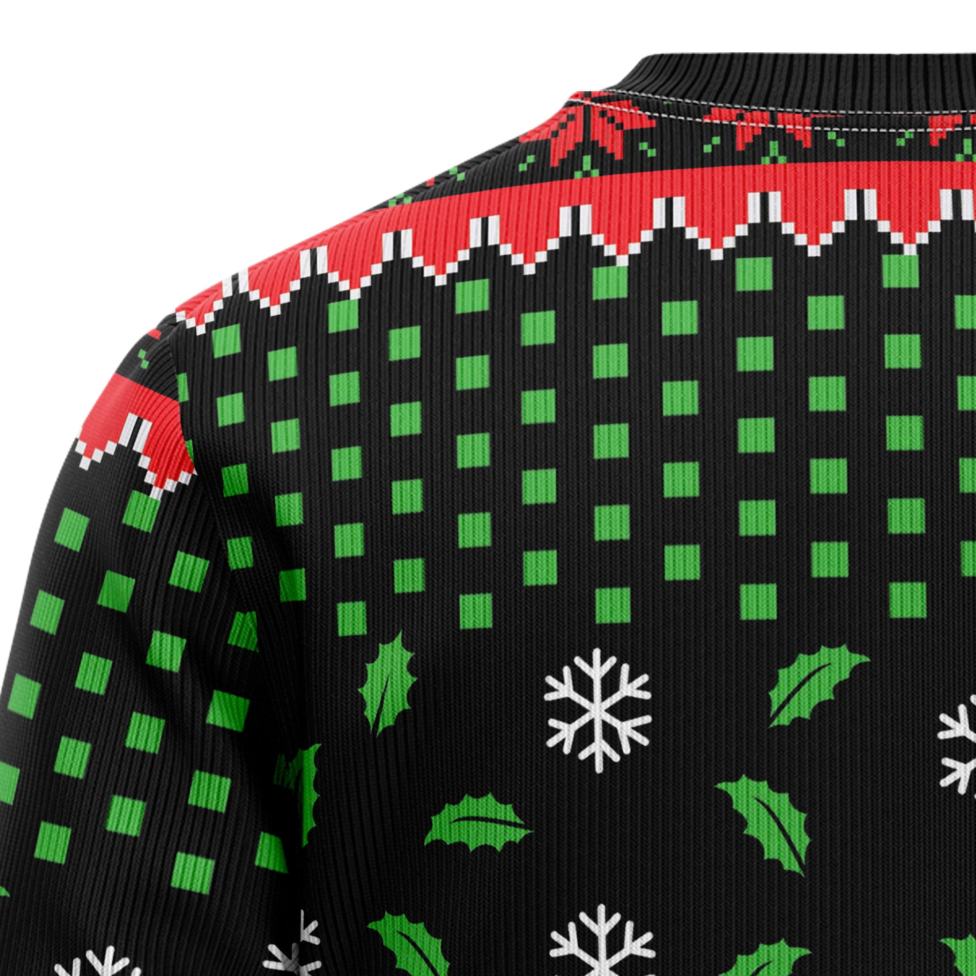 Silent Butt Deadly Santa Ugly Christmas Sweater, Unisex Holiday Party Outfit, Gift for Santa Joke and Humor Fans