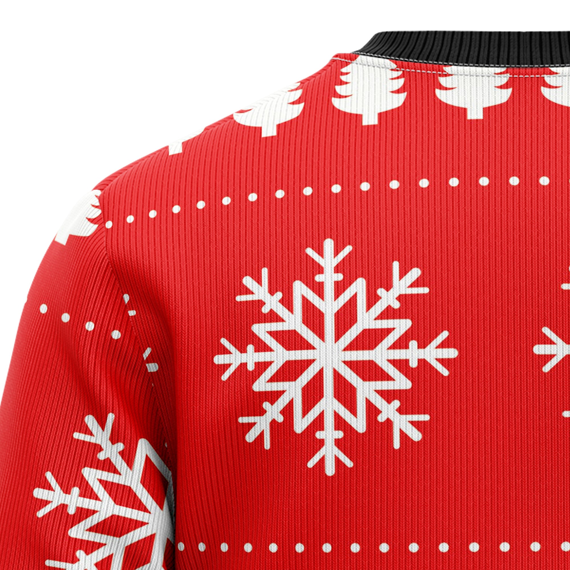 Christmas Bigfoot Ugly Christmas Sweater for Men and Women, Funny Xmas Party Outfit, Fun Gift for Bigfoot Fans