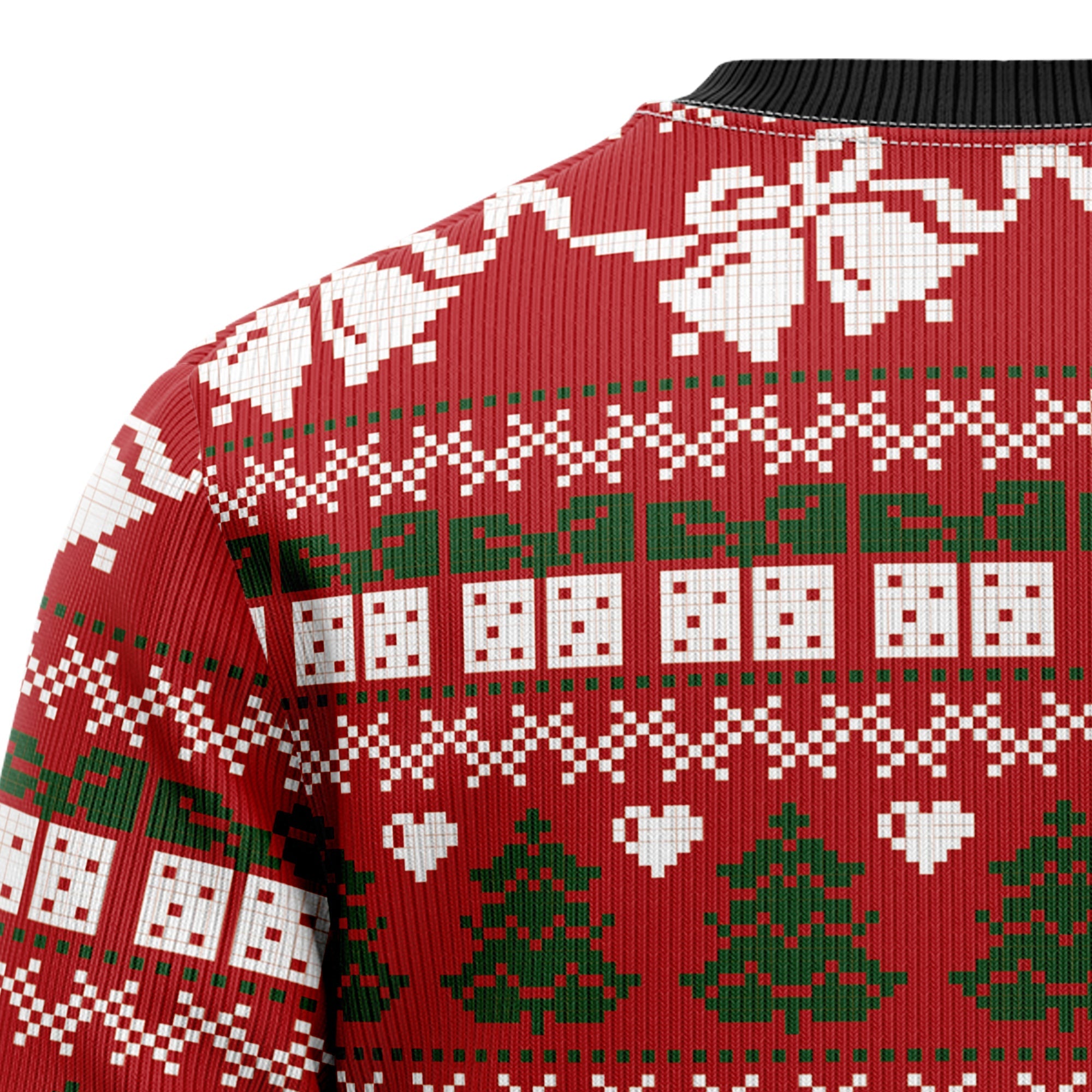 Golden Retriever Red Truck Ugly Christmas Sweater, Festive Xmas Party Sweater, Gift for Golden Retriever Lovers
