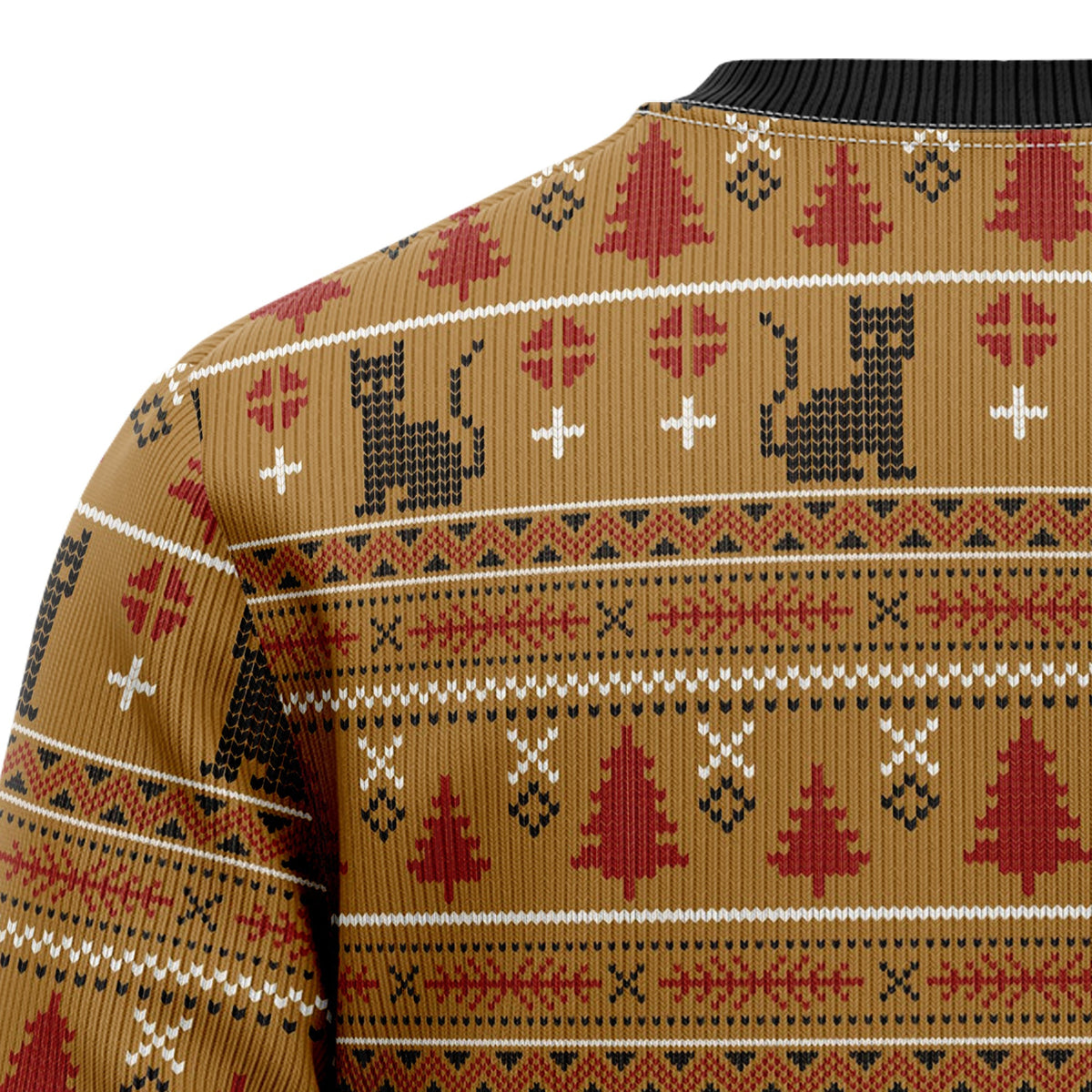 Cats for Everybody Ugly Christmas Sweater, Funny Festive Holiday Sweater for Men and Women, Gift for Cat Lovers