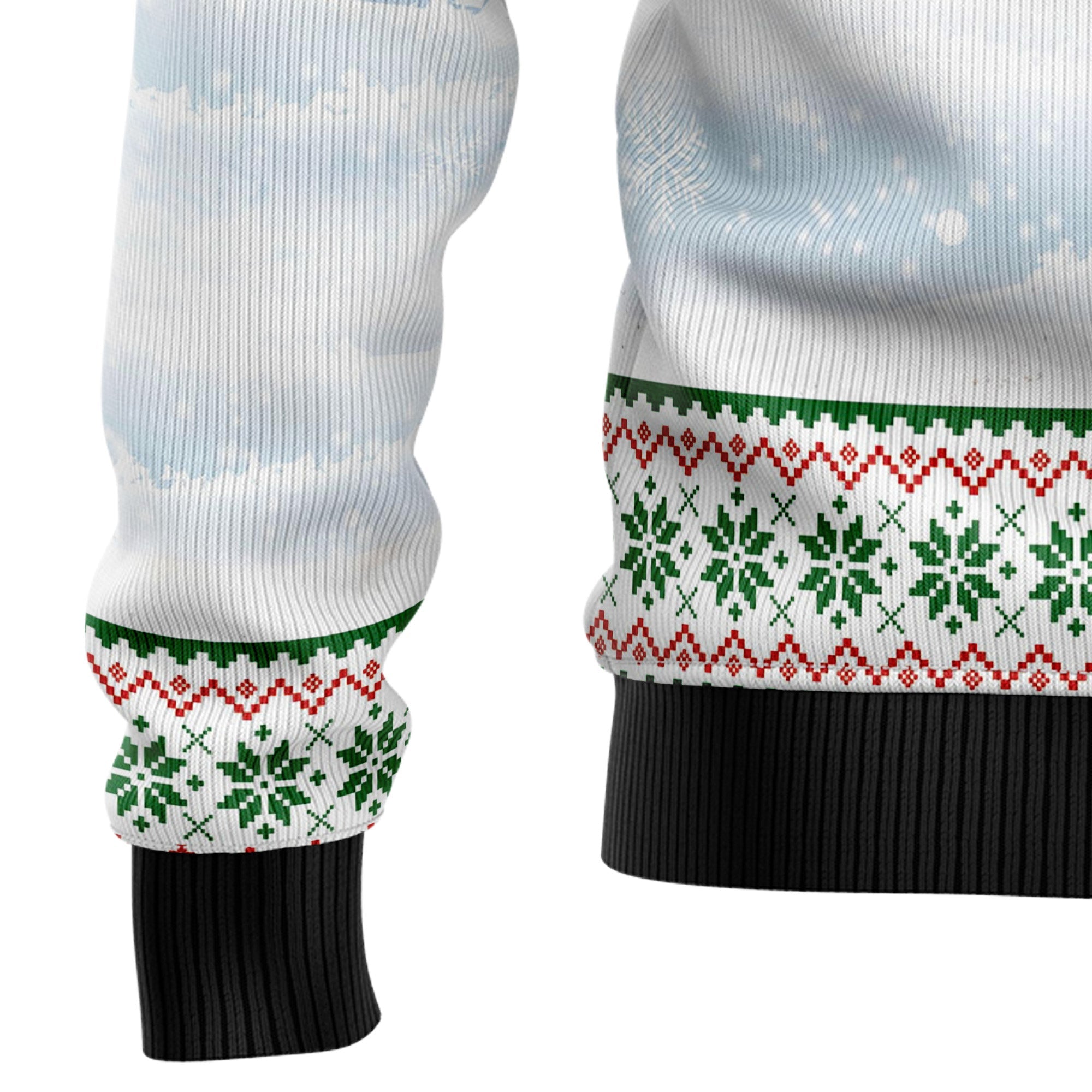 Dreaming Golden Retriever Under Snow Ugly Christmas Sweater, Funny Christmas Gift for Golden Retriever Lovers