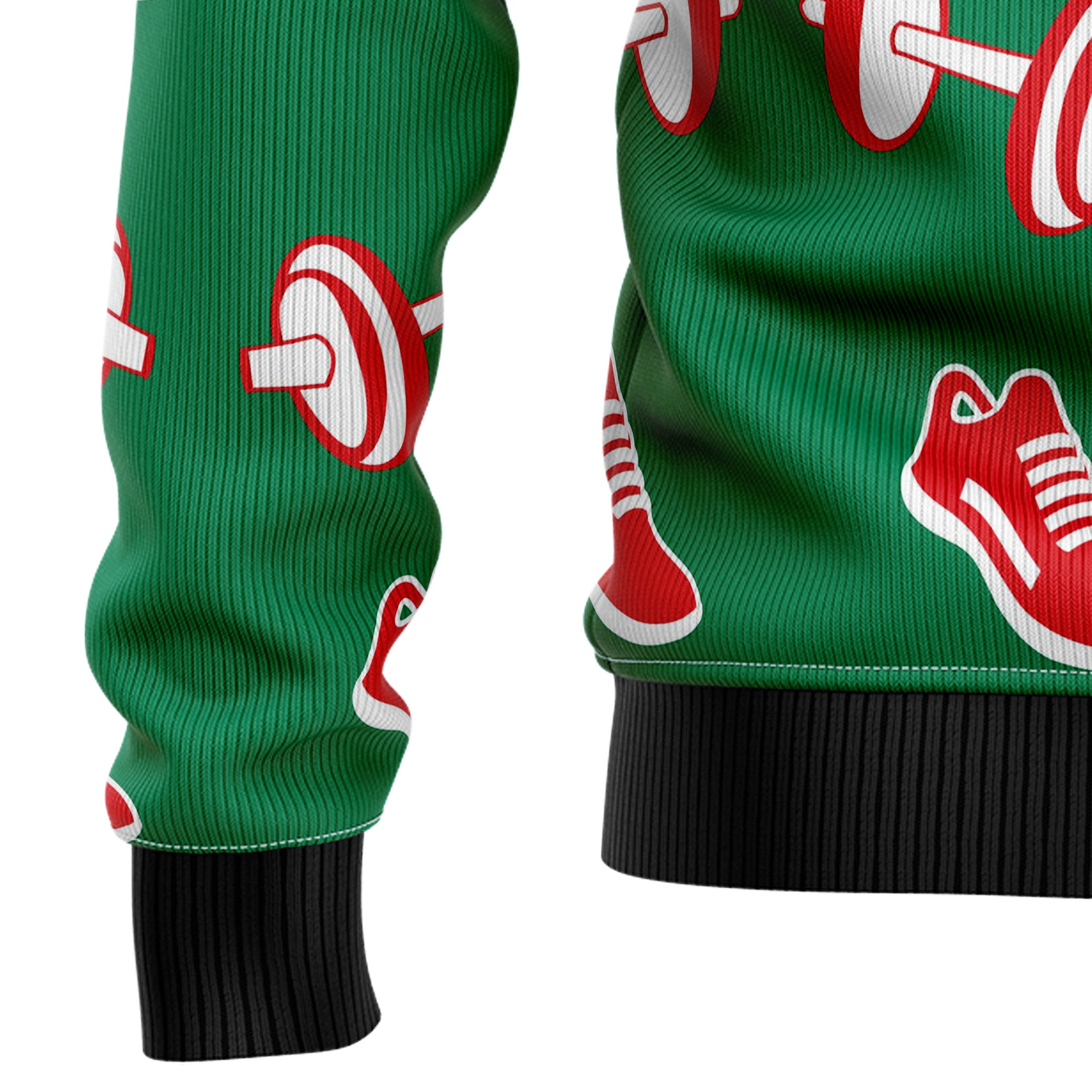 Santa Gym Christmas Ugly Christmas Sweater, Unisex Holiday Party Outfit, Xmas Gift for Gym and Fitness Lovers
