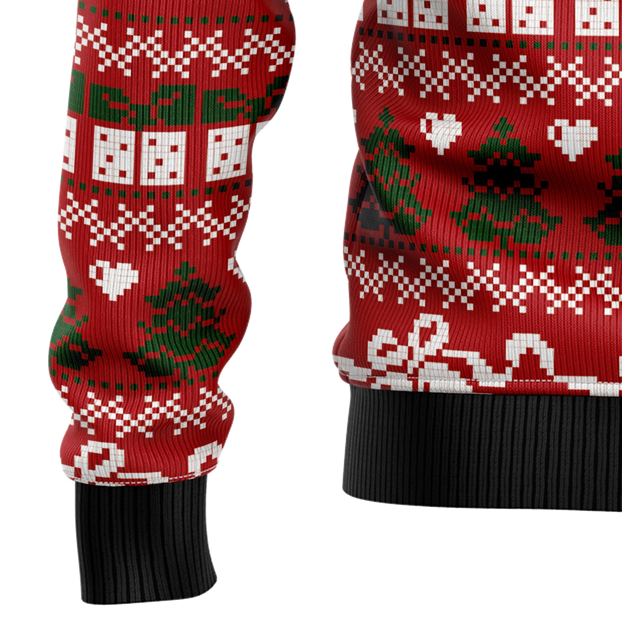 Golden Retriever Red Truck Ugly Christmas Sweater, Festive Xmas Party Sweater, Gift for Golden Retriever Lovers