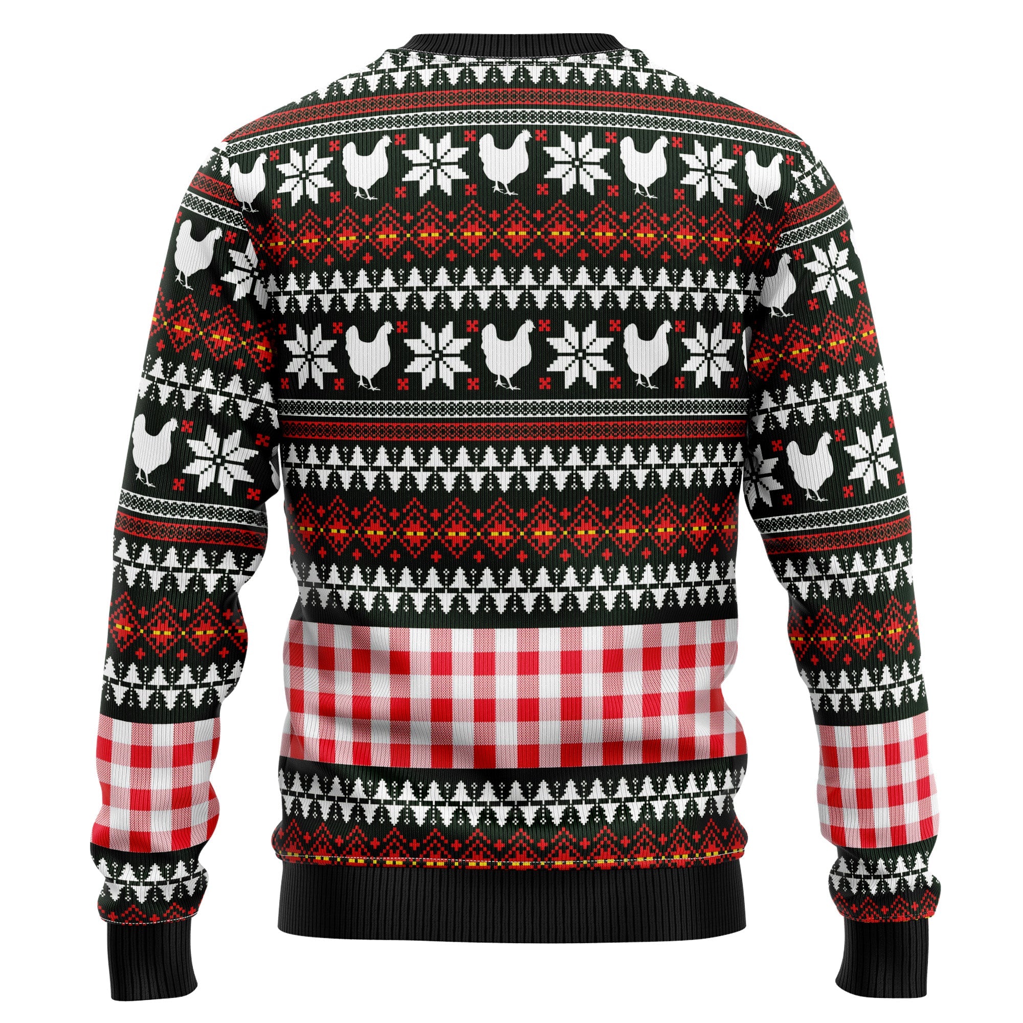 Chicken Under Snow Ugly Christmas Sweater, Funny Holiday Party Pullover for Men and Women, Festive Christmas Gift 2026