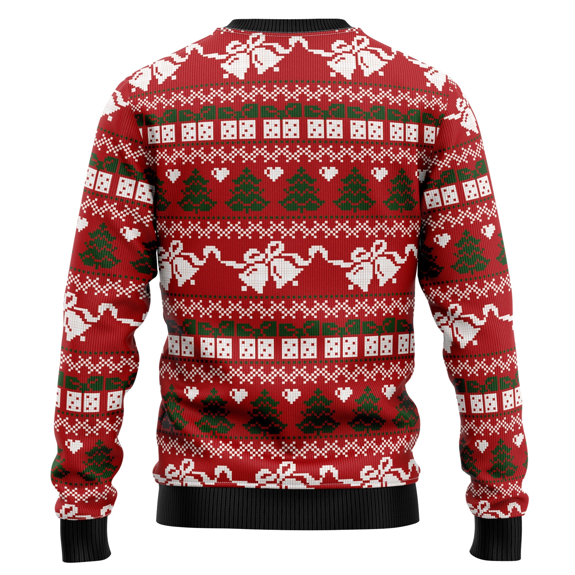 Golden Retriever Red Truck Ugly Christmas Sweater, Festive Xmas Party Sweater, Gift for Golden Retriever Lovers