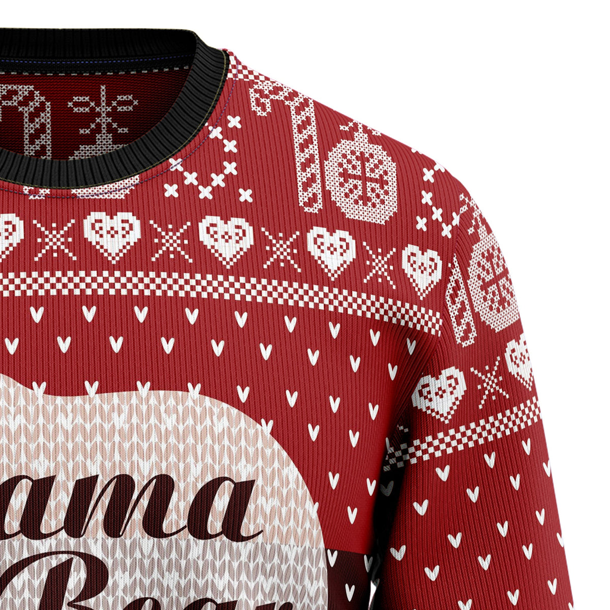 Mama Bear Ugly Christmas Sweater for Men and Women, Funny Holiday Party Outfit, Gift for Moms and Mama Bear Fans