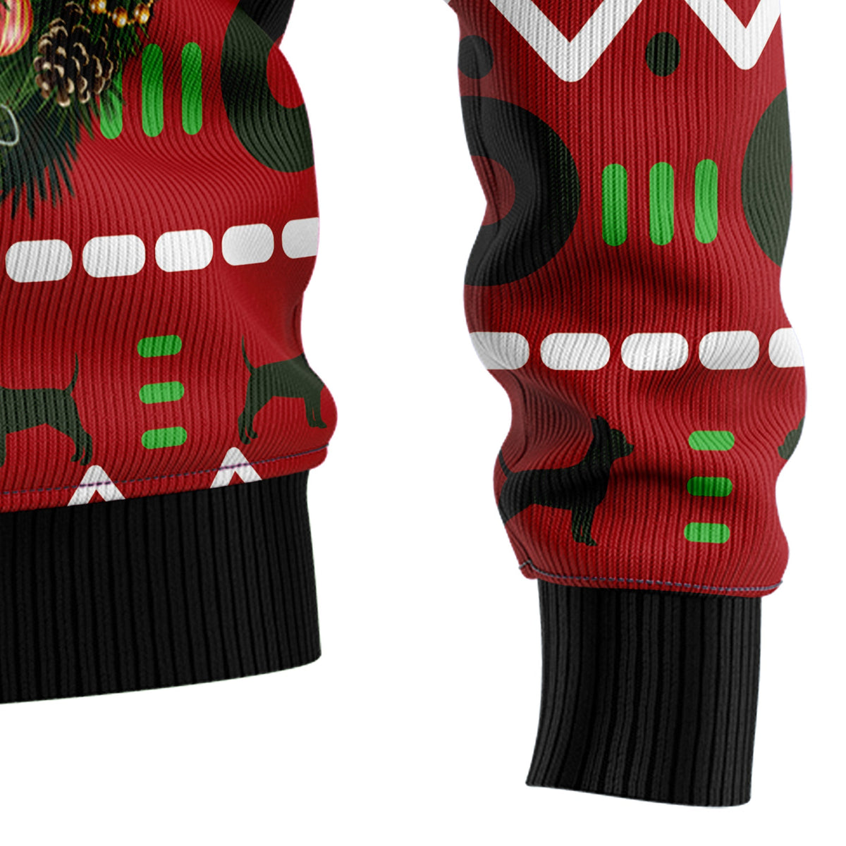 Playful Chihuahua Merry Christmas Ugly Christmas Sweater for Men Women, Funny Holiday Party Outfit, Festive Xmas Gift