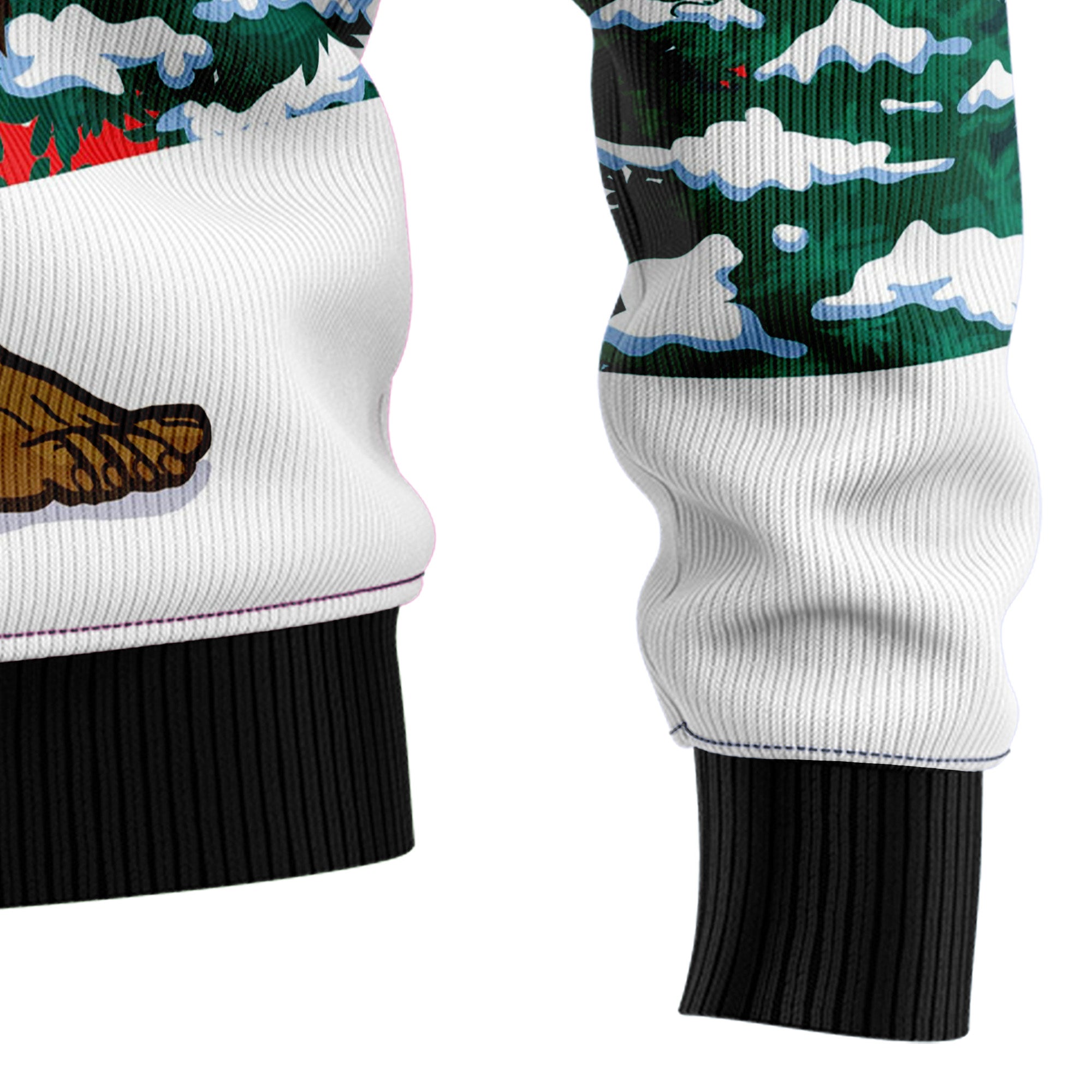 Christmas Bigfoot Ugly Christmas Sweater for Men and Women, Funny Xmas Party Outfit, Fun Gift for Bigfoot Fans