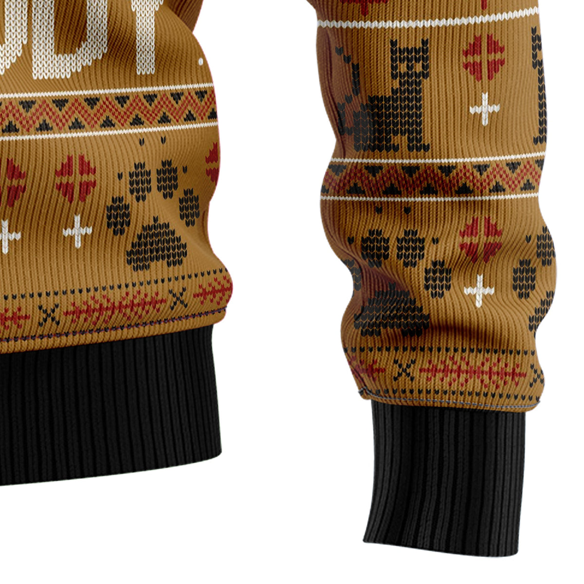 Cats for Everybody Ugly Christmas Sweater, Funny Festive Holiday Sweater for Men and Women, Gift for Cat Lovers