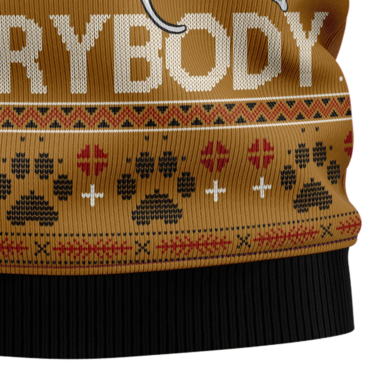 Cats for Everybody Ugly Christmas Sweater, Funny Festive Holiday Sweater for Men and Women, Gift for Cat Lovers