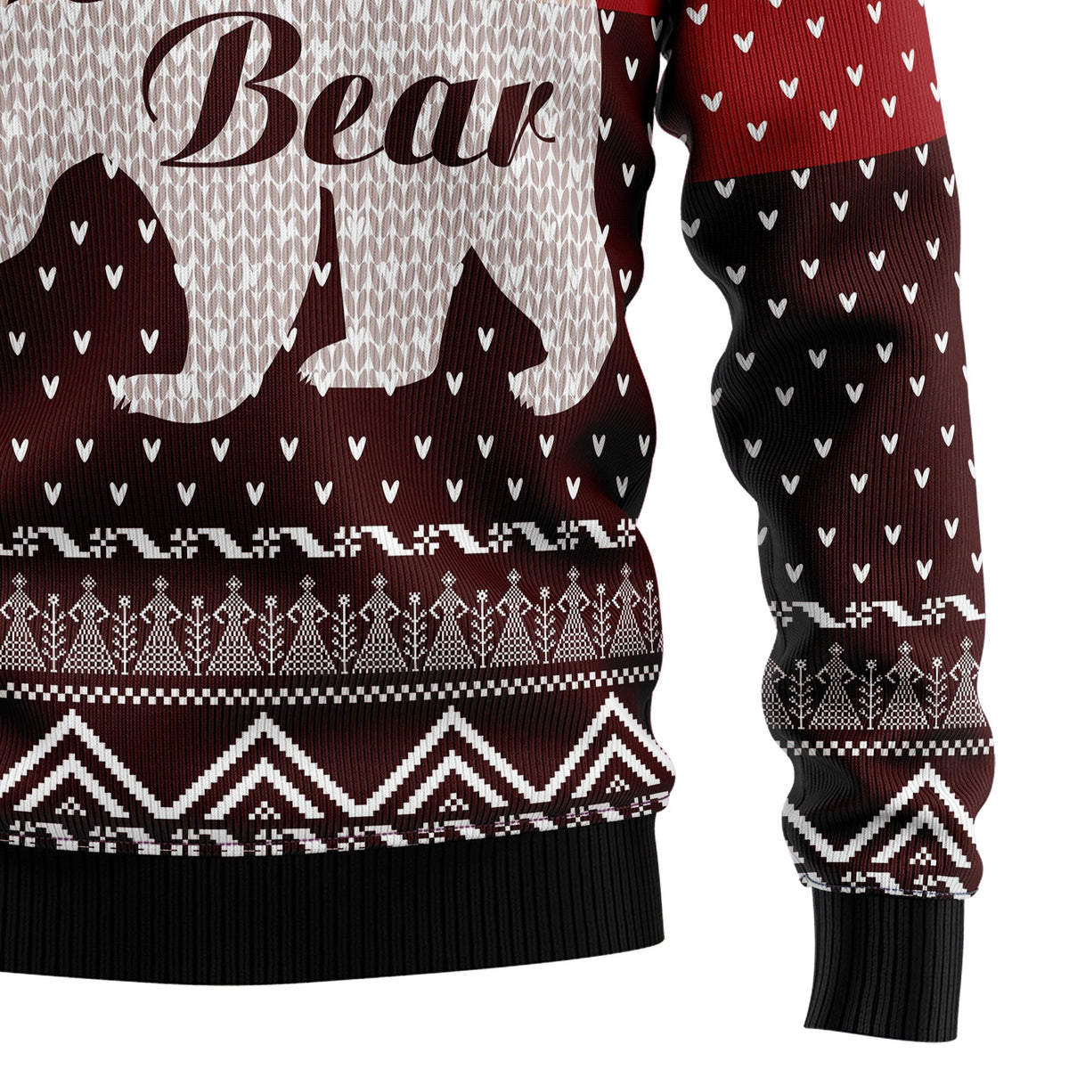 Mama Bear Ugly Christmas Sweater for Men and Women, Funny Holiday Party Outfit, Gift for Moms and Mama Bear Fans