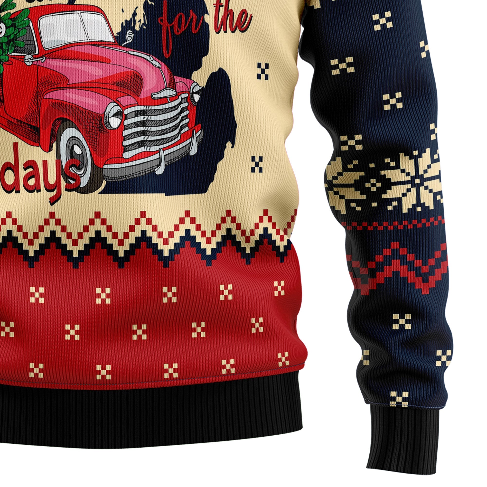 Home for the Holidays Michigan Ugly Christmas Sweater, Holiday Party Outfit, Gift for Michigan and Midwest Fans
