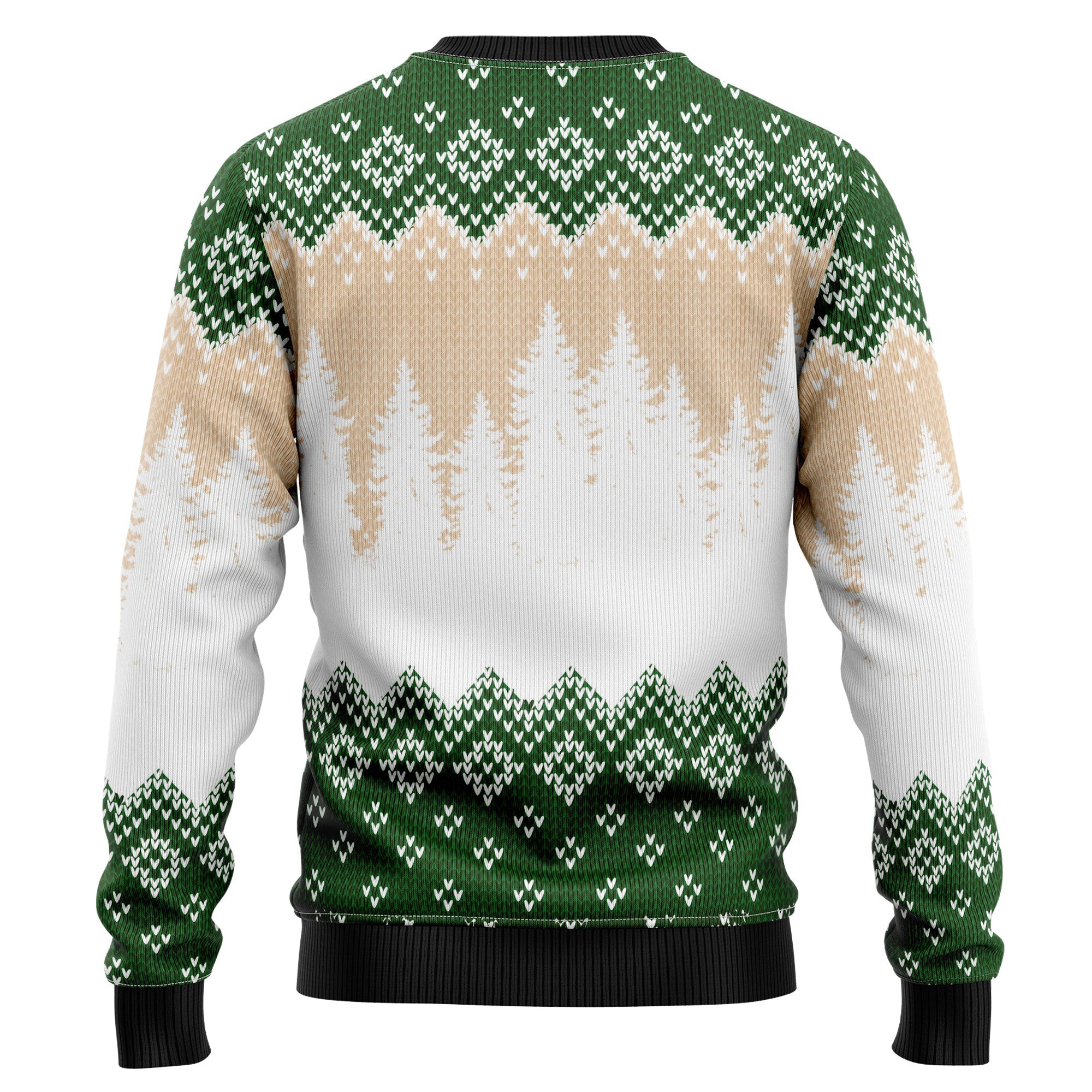 Border Collie Ugly Christmas Sweater, Cute Dog Christmas Tree Farm Holiday Pullover, Festive Xmas Party Outfit for Men and Women
