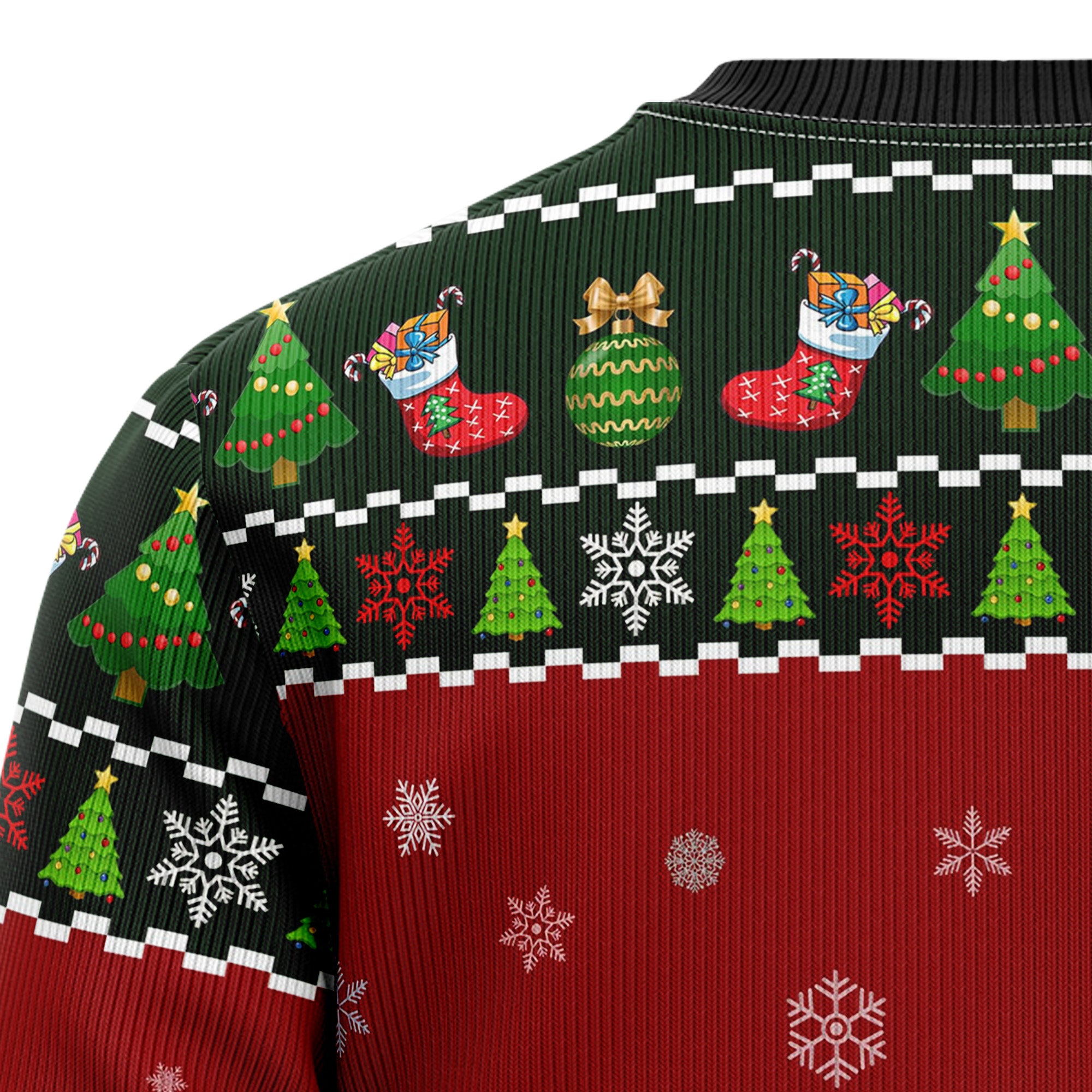 Skiing Oh What Fun Ugly Christmas Sweater for Men and Women, Funny Holiday Party Outfit, Festive Christmas Gift