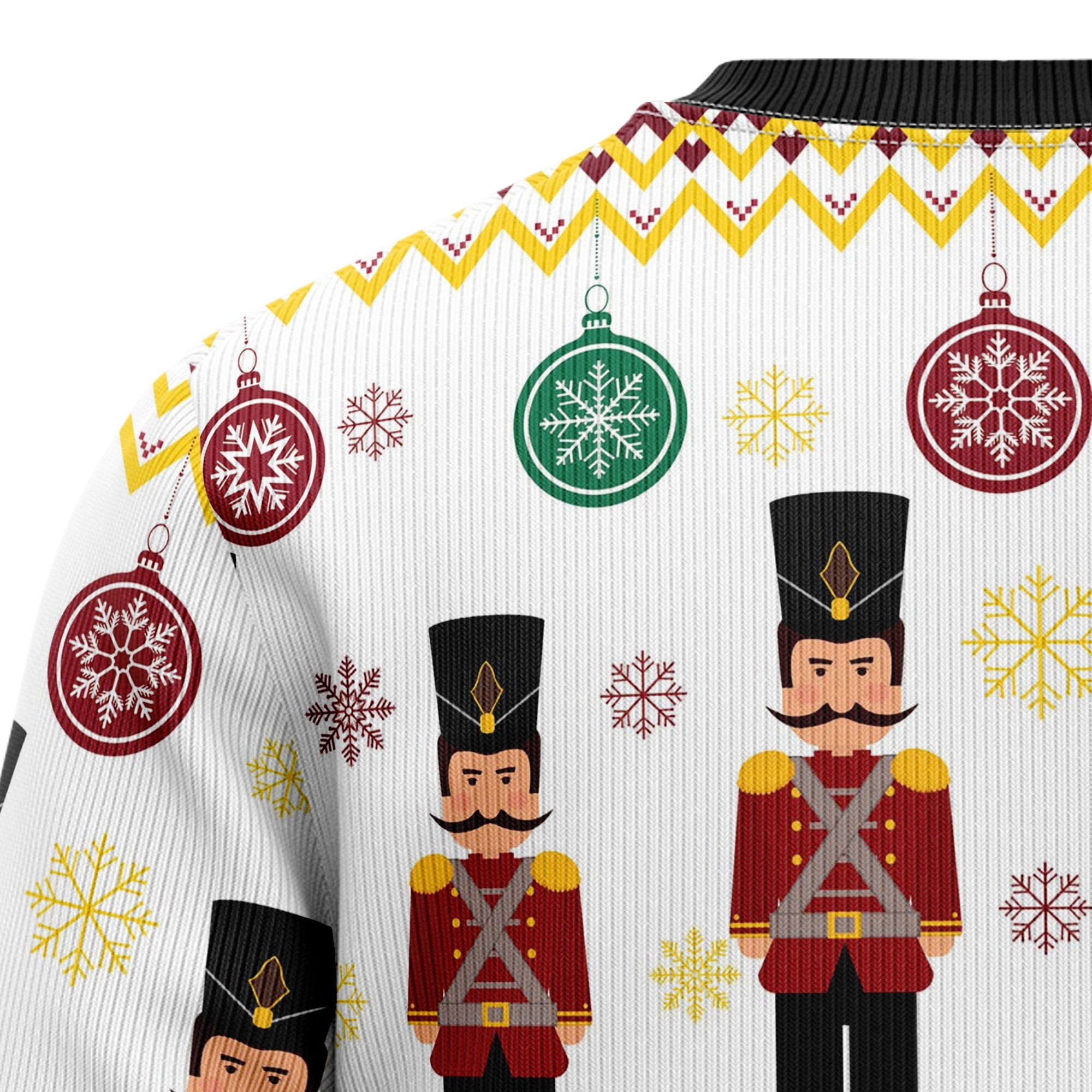 Nutcracker Group Ugly Christmas Sweater, Classic Nutcracker Holiday Pullover, Christmas Outfit for Men and Women
