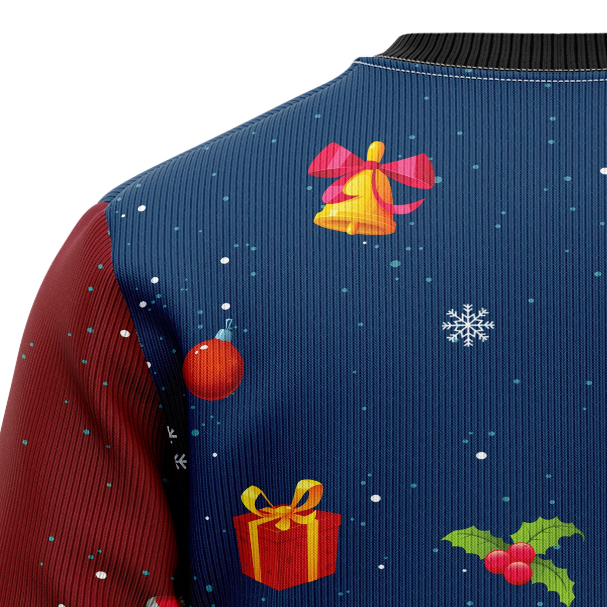 Sloth Gift Ugly Christmas Sweater, Funny Sloth Holiday Pullover, Holiday Gatherings and Family Photos