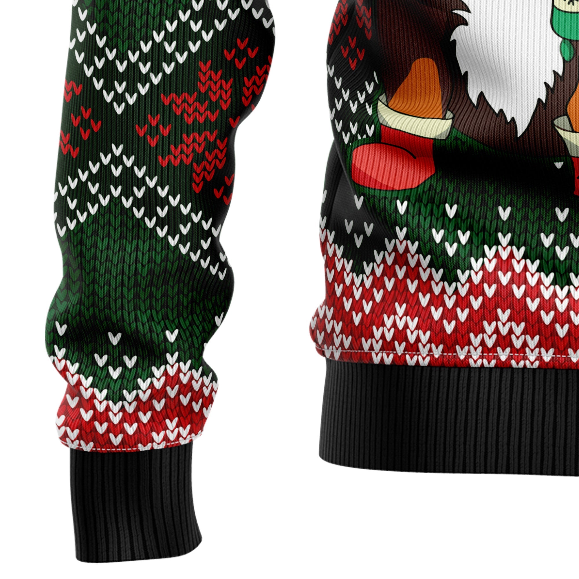 Bernese Mountain Dog Woofmas Ugly Christmas Sweater, Unisex Christmas Party Sweater, Gift for Bernese Dog Lovers