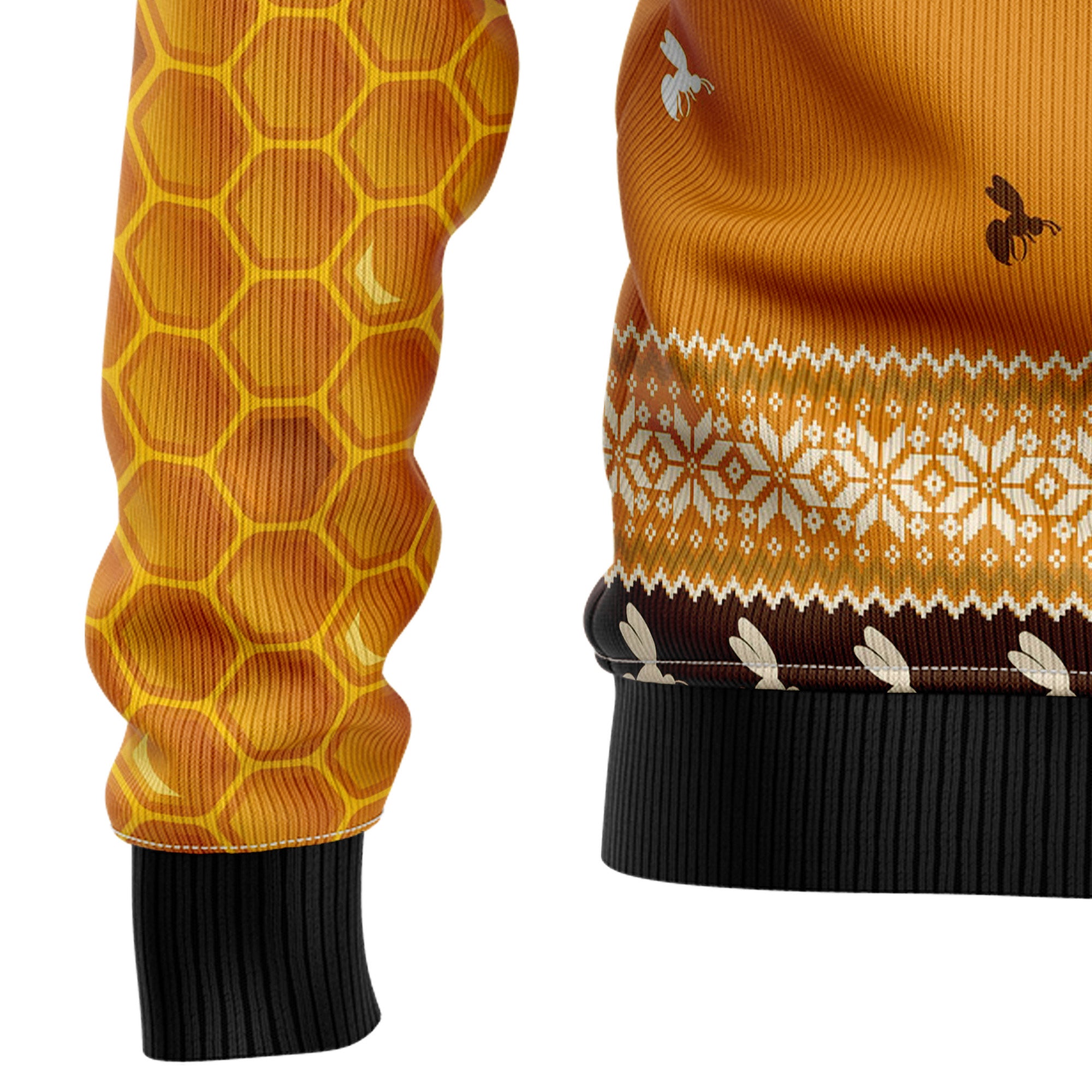 Oh Christmas Bee Ugly Christmas Sweater for Men and Women, Funny Holiday Party Gift for Beekeepers And Bee Lovers