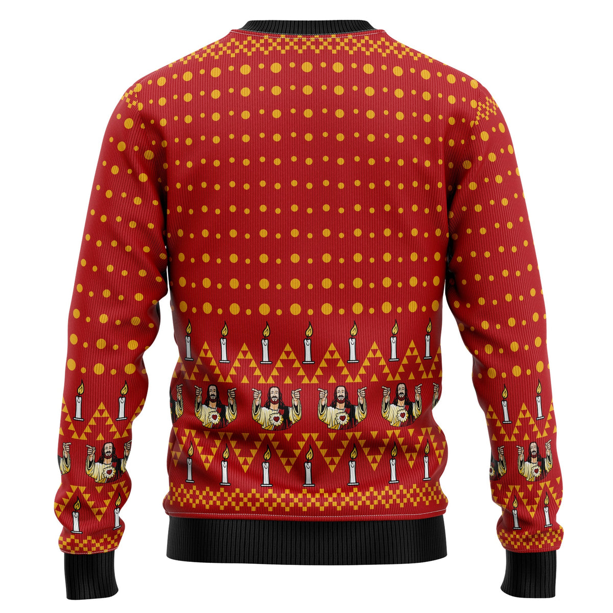 Jesus Birthday Christmas Sweater - Funny Ugly Christmas Sweater for Men and Women, Unisex Holiday Party Outfit