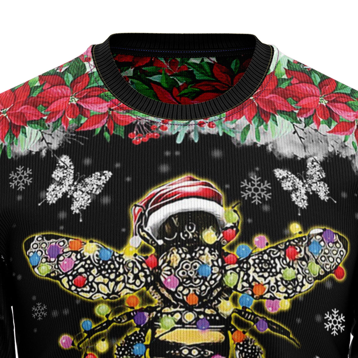 Oh Christmas Bee Oh Christmas Bee Ugly Christmas Sweater, Holiday Party Outfit, Gift for Bee and Beekeeper Fans