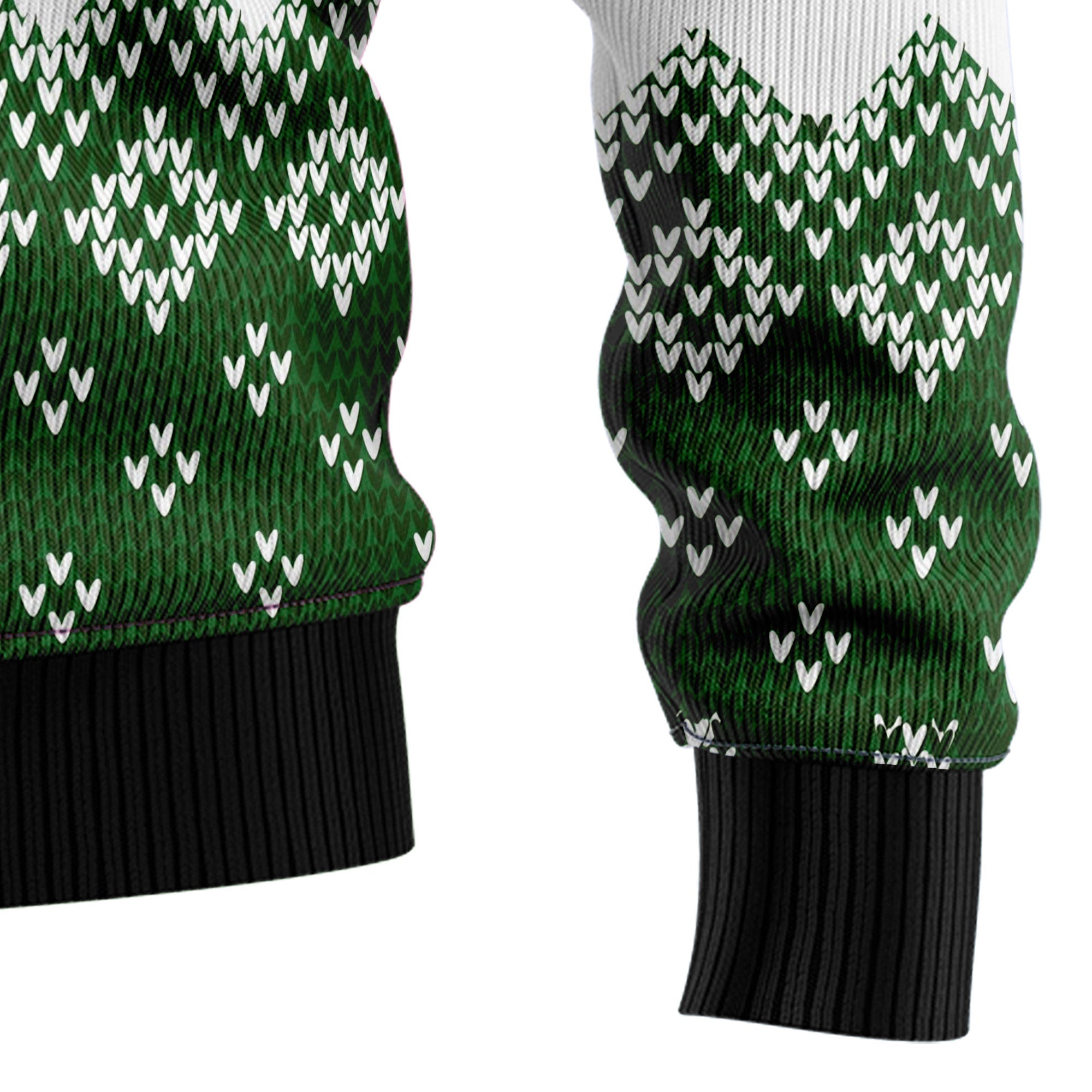 Border Collie Ugly Christmas Sweater, Cute Dog Christmas Tree Farm Holiday Pullover, Festive Xmas Party Outfit for Men and Women