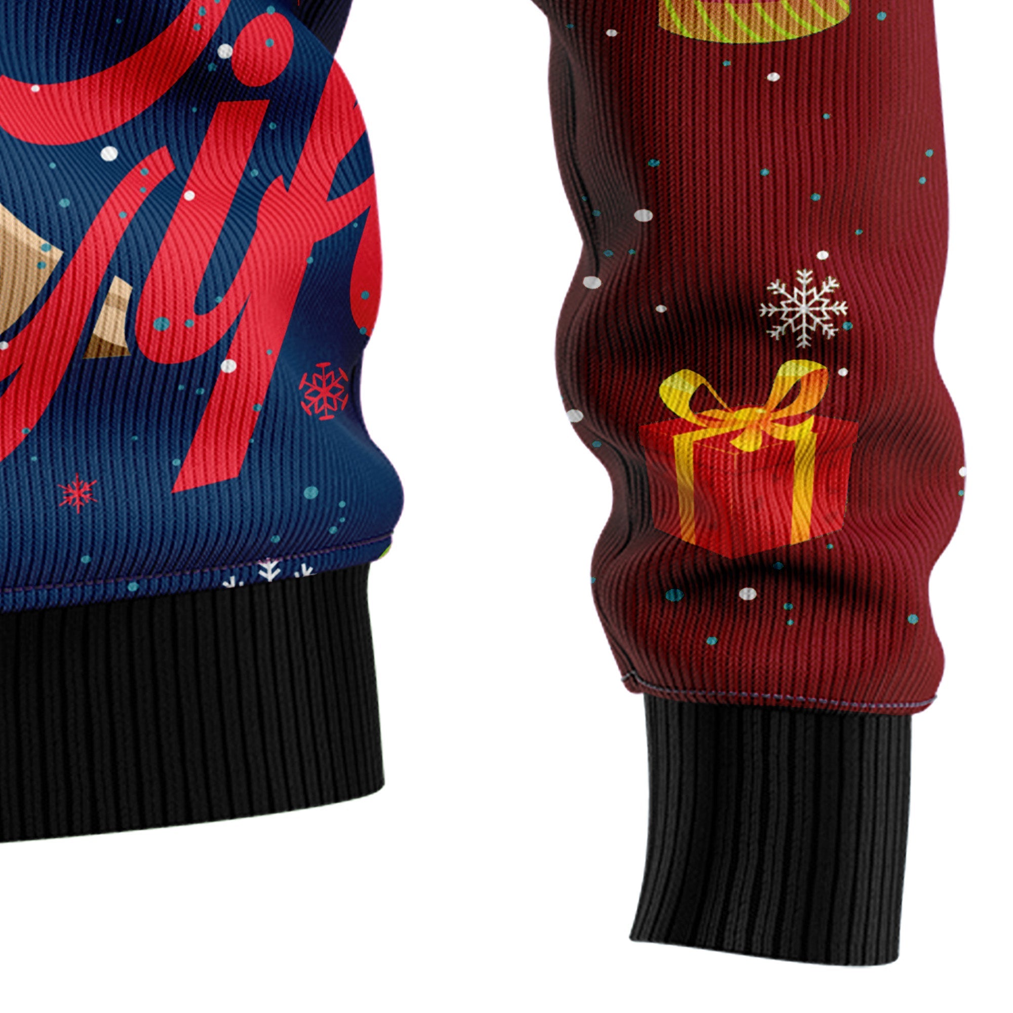 Sloth Gift Ugly Christmas Sweater, Funny Sloth Holiday Pullover, Holiday Gatherings and Family Photos
