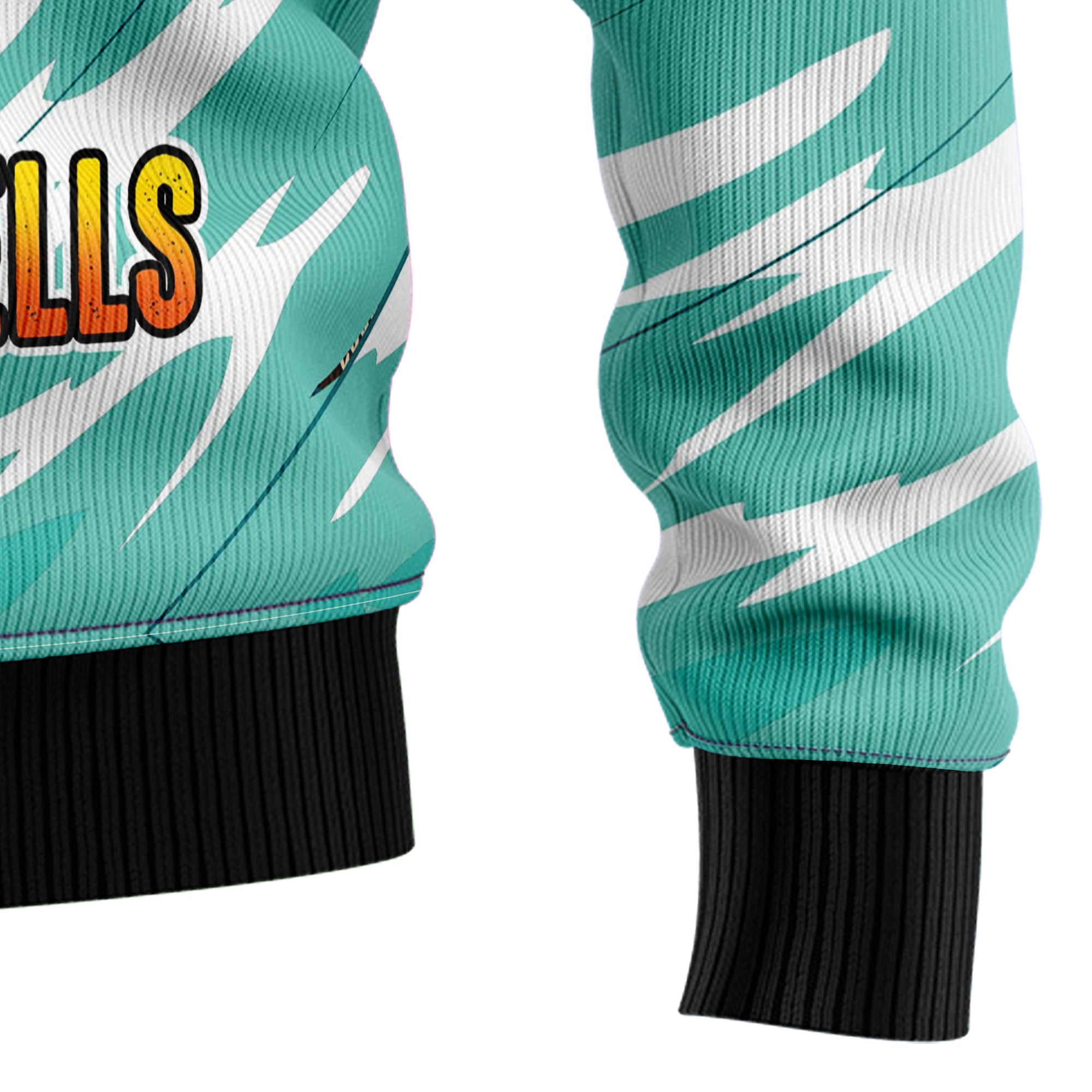 Jingle Bells Surfing Swells Ugly Christmas Sweater for Men and Women, Funny Xmas Party Outfit, Gift for Surfers
