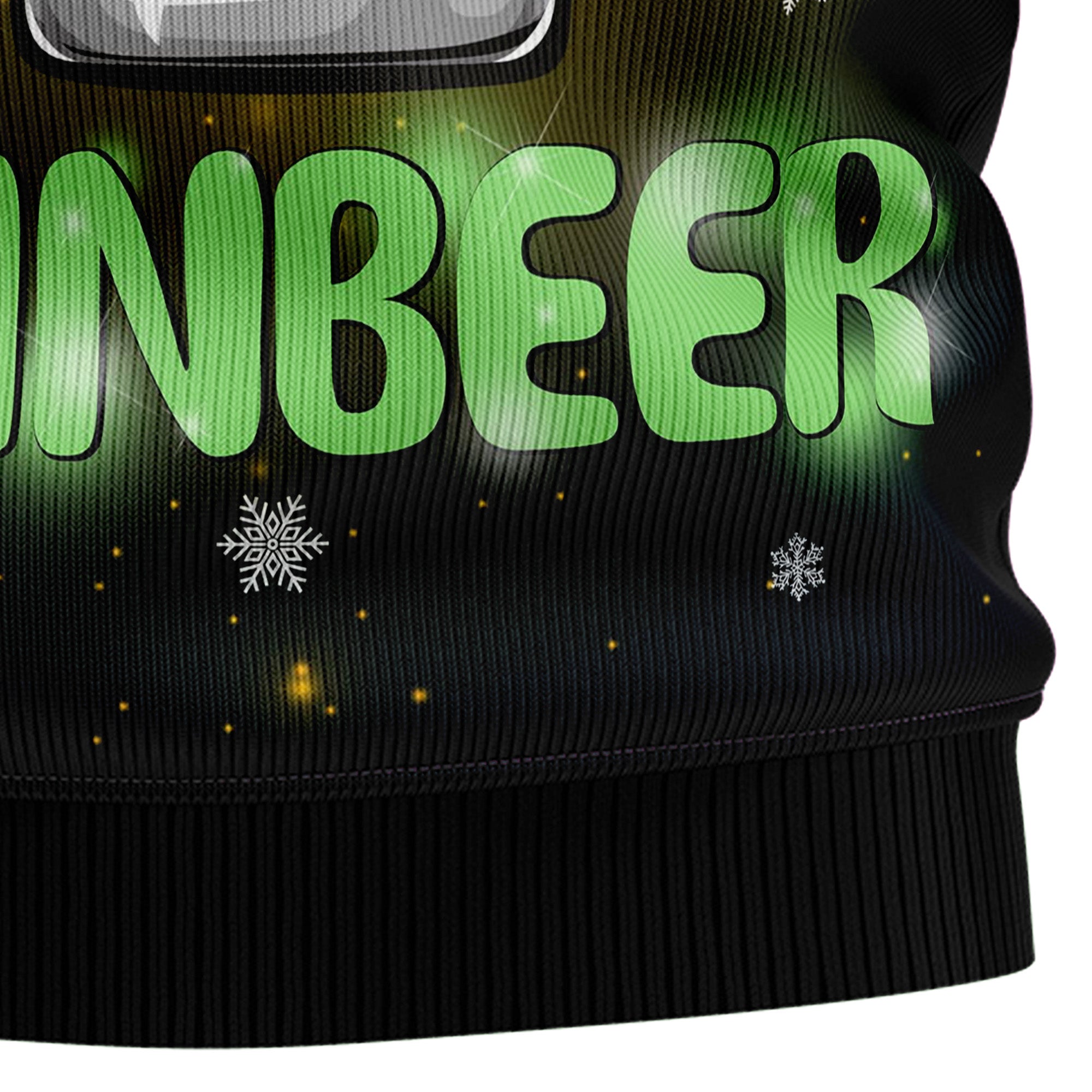 Reinbeer Awesome Christmas Ugly Christmas Sweater, Unisex Holiday Party Outfit, Gift for Beer and Reindeer Fans