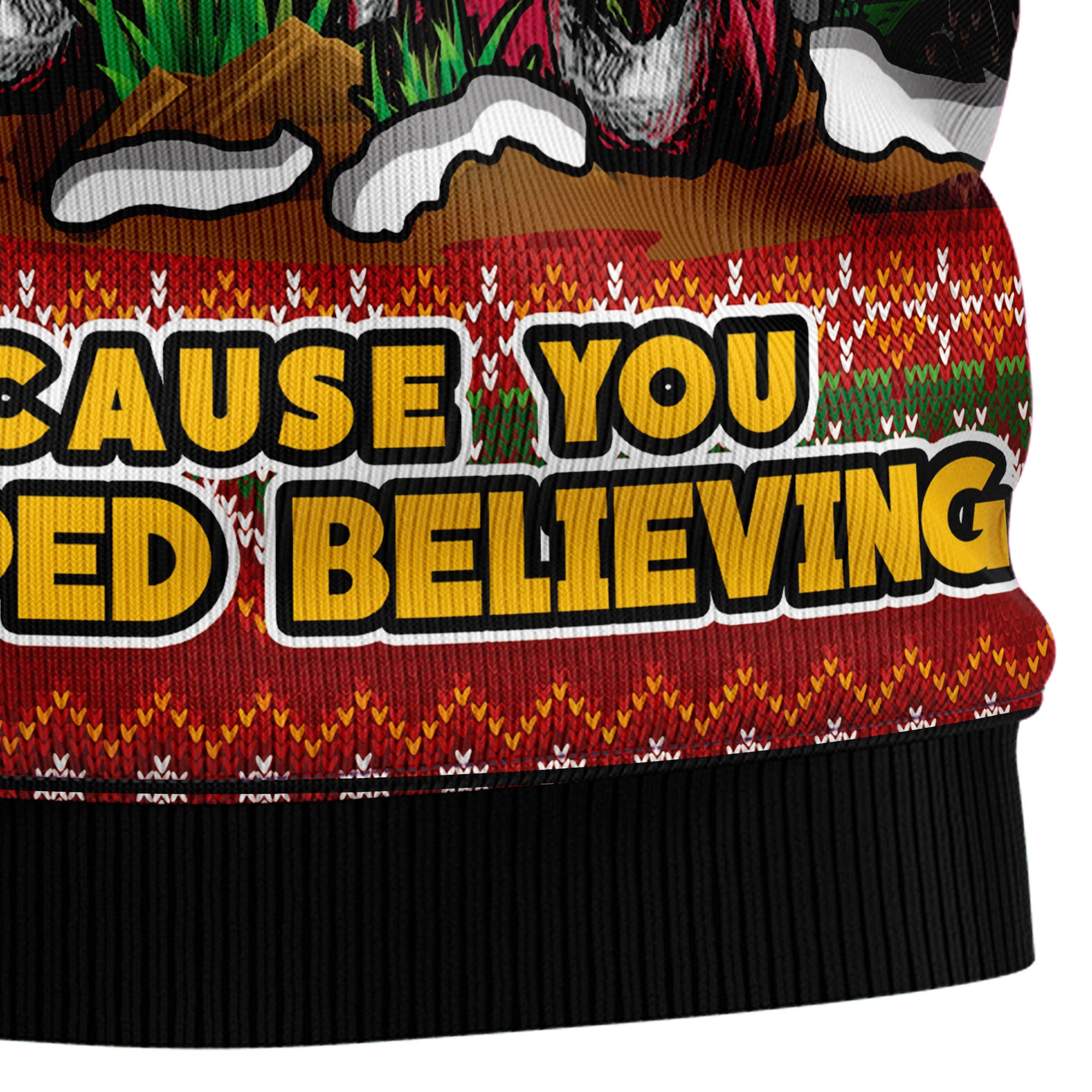 Santa Claus Zombie Ugly Christmas Sweater for Men and Women, Xmas Party Outfit, Gift for Zombie and Santa Fans