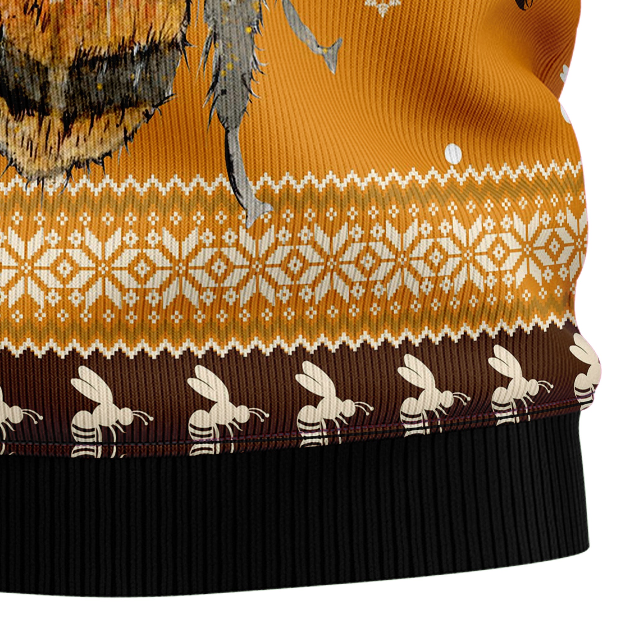 Oh Christmas Bee Ugly Christmas Sweater for Men and Women, Funny Holiday Party Gift for Beekeepers And Bee Lovers