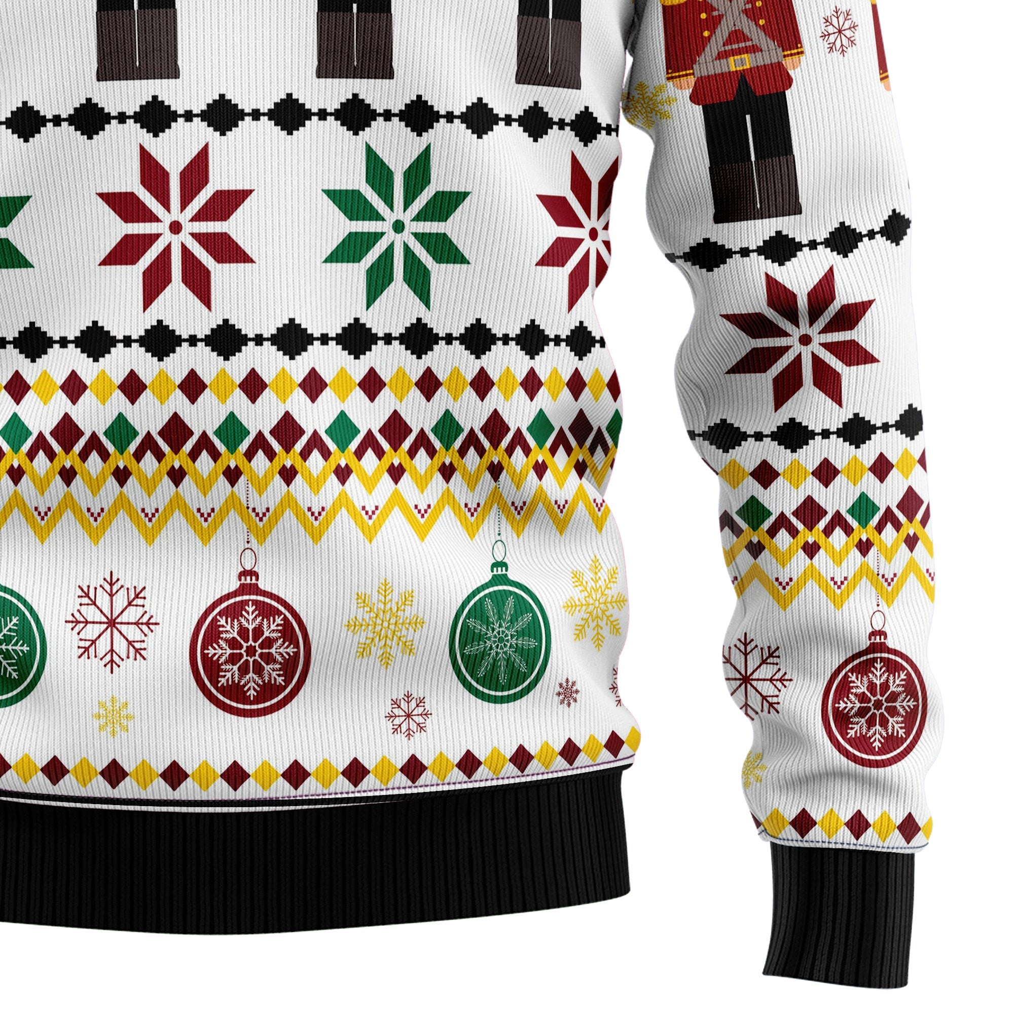 Nutcracker Group Ugly Christmas Sweater, Classic Nutcracker Holiday Pullover, Christmas Outfit for Men and Women