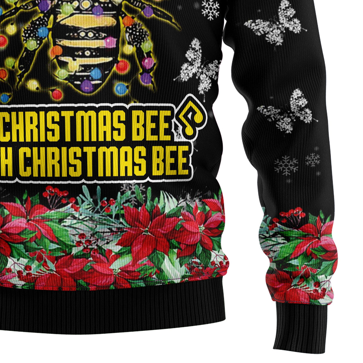Oh Christmas Bee Oh Christmas Bee Ugly Christmas Sweater, Holiday Party Outfit, Gift for Bee and Beekeeper Fans