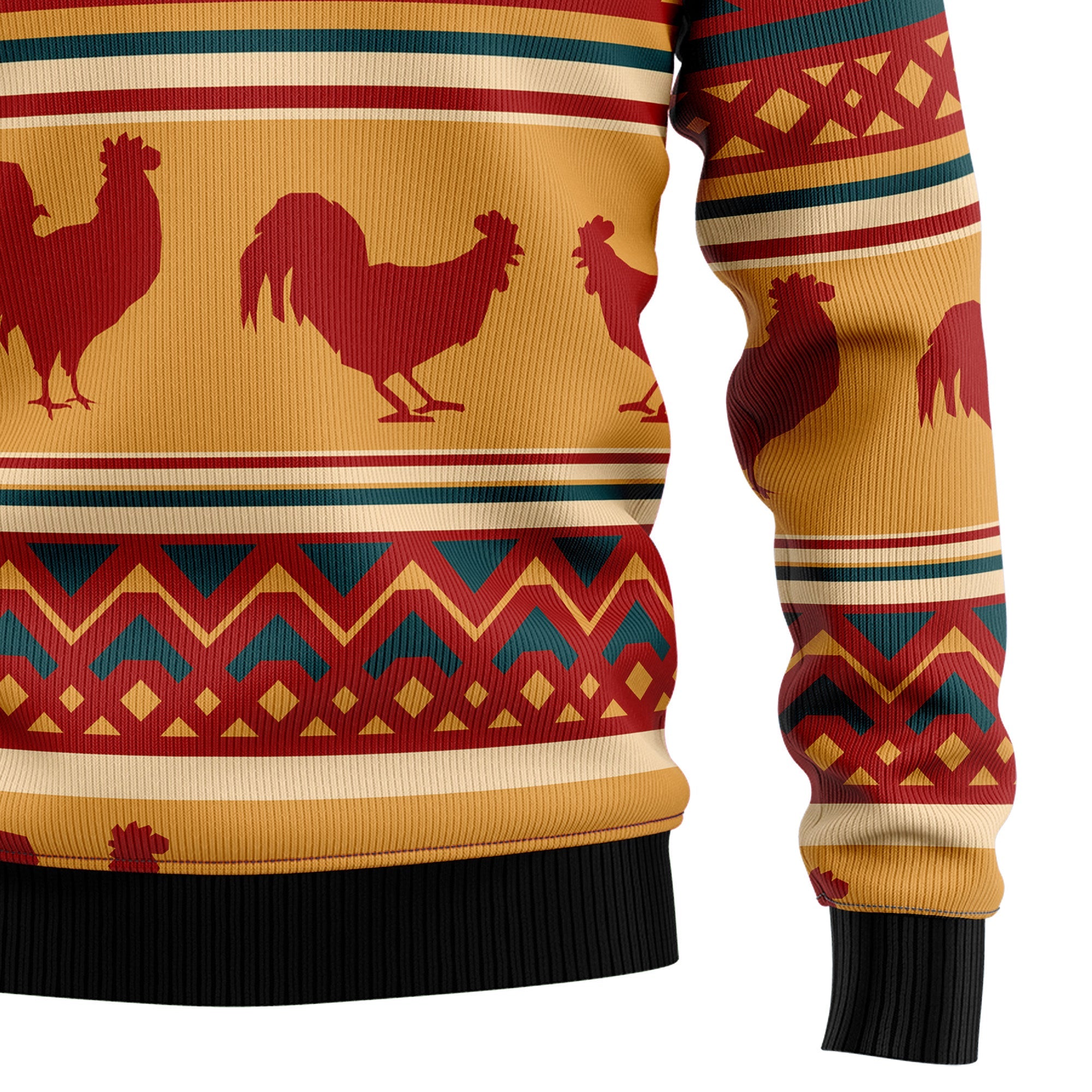 Amazing Chicken Ugly Christmas Sweater, Festive Holiday Party Outfit for Men and Women, Gift for Chicken Lovers