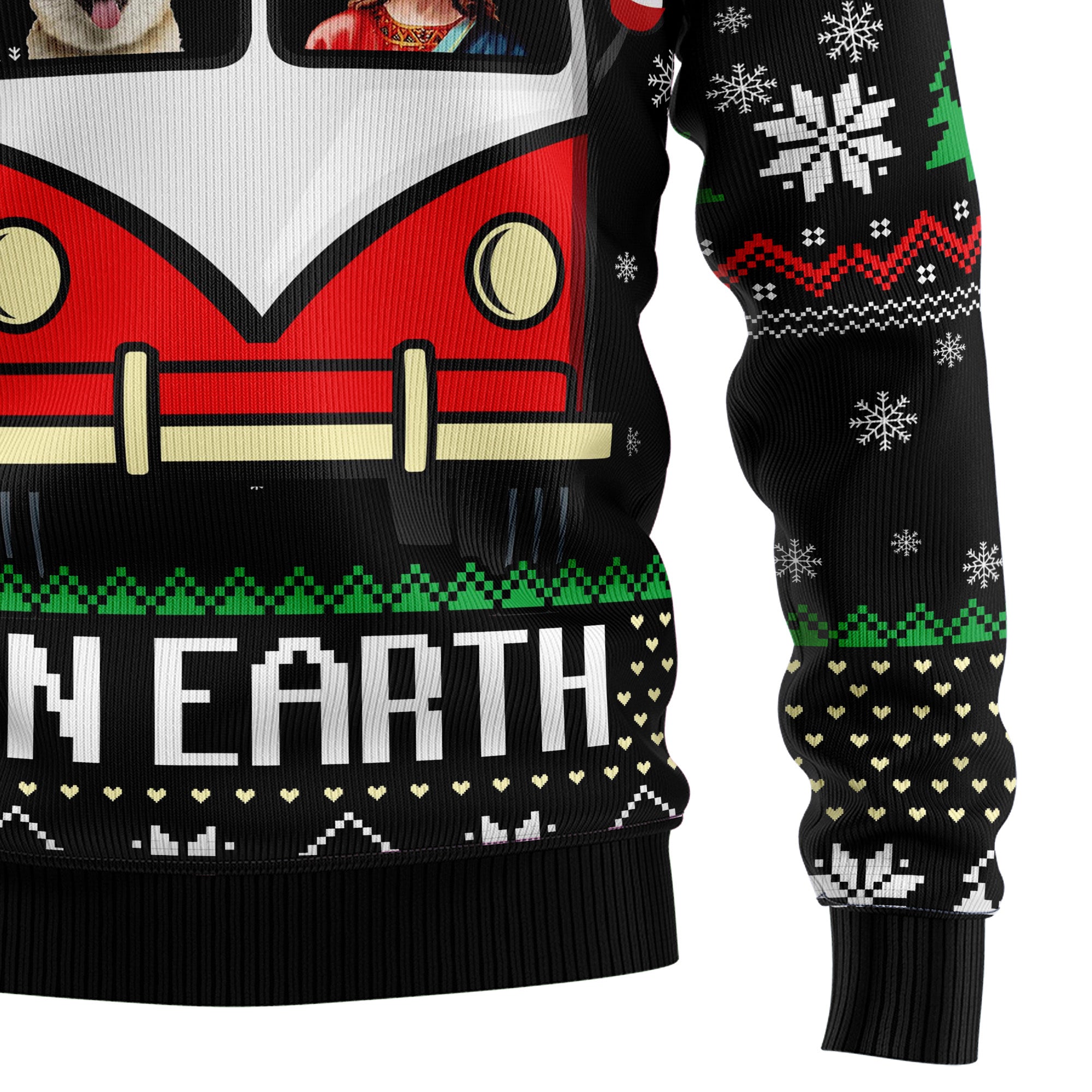 Shiba Inu Peace Ugly Christmas Sweater for Men and Women, Xmas Party Outfit, Fun Gift for Shiba Inu Dog Lovers