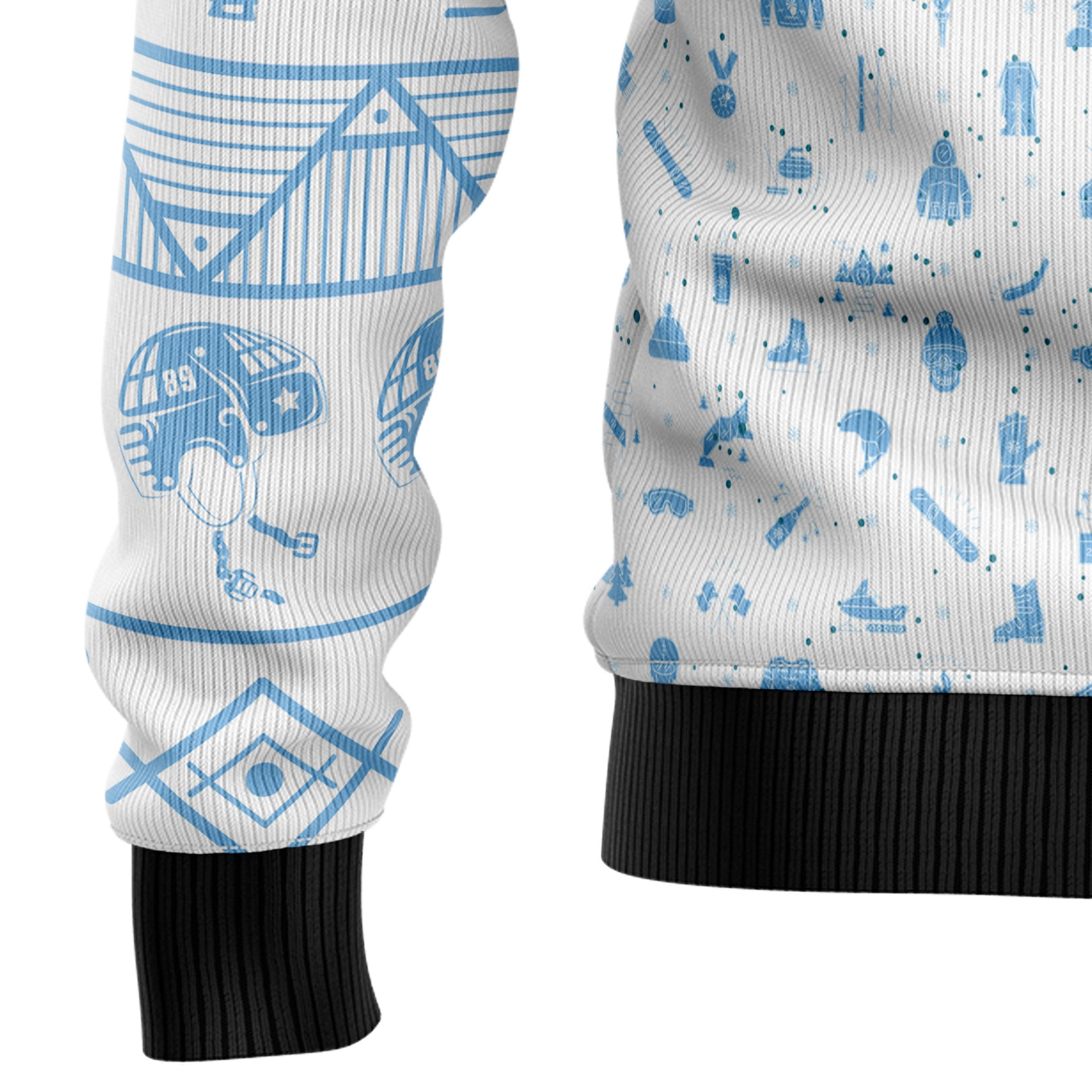 Happy Hockey Day Ugly Christmas Sweater for Men and Women, Xmas Party Outfit, Gift for Hockey Players and Fans