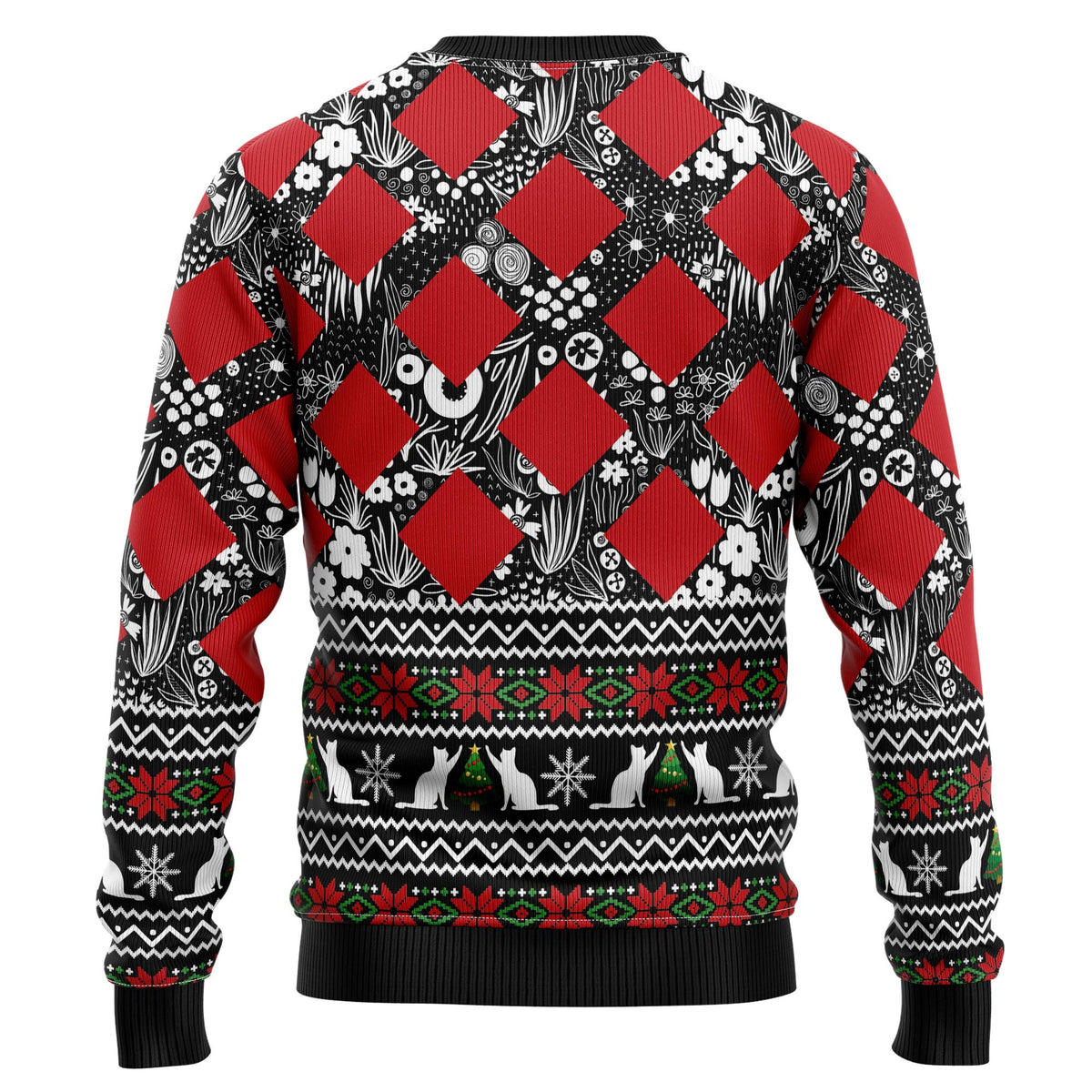 Singing Cats and Kittens Ugly Christmas Sweater, Unisex Christmas Party Sweater, Gift for Cat and Kitten Lovers