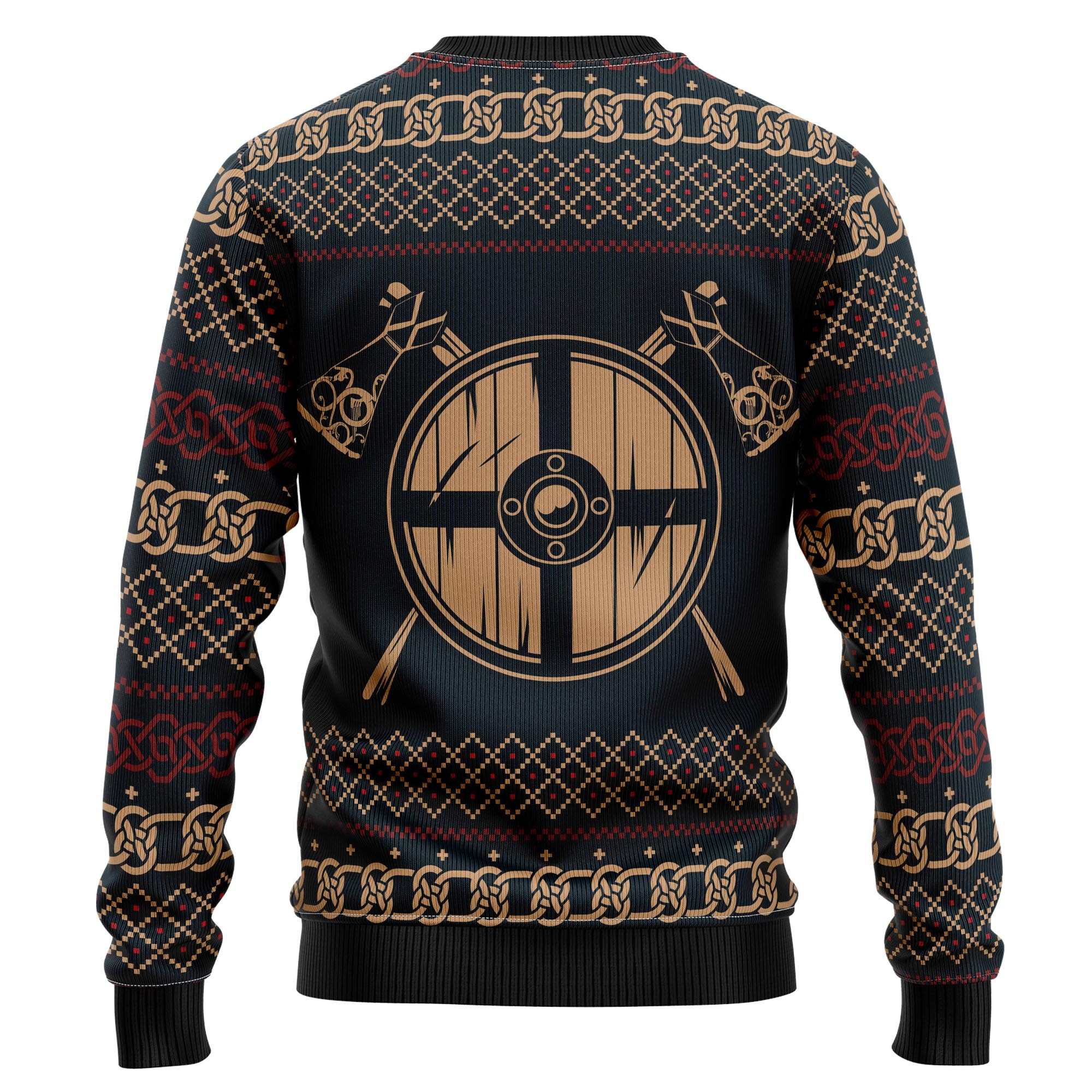 FaLaLaLa ValhallaLa Viking Ugly Christmas Sweater for Men and Women, Funny Xmas Party Outfit, Gift for Viking Fans