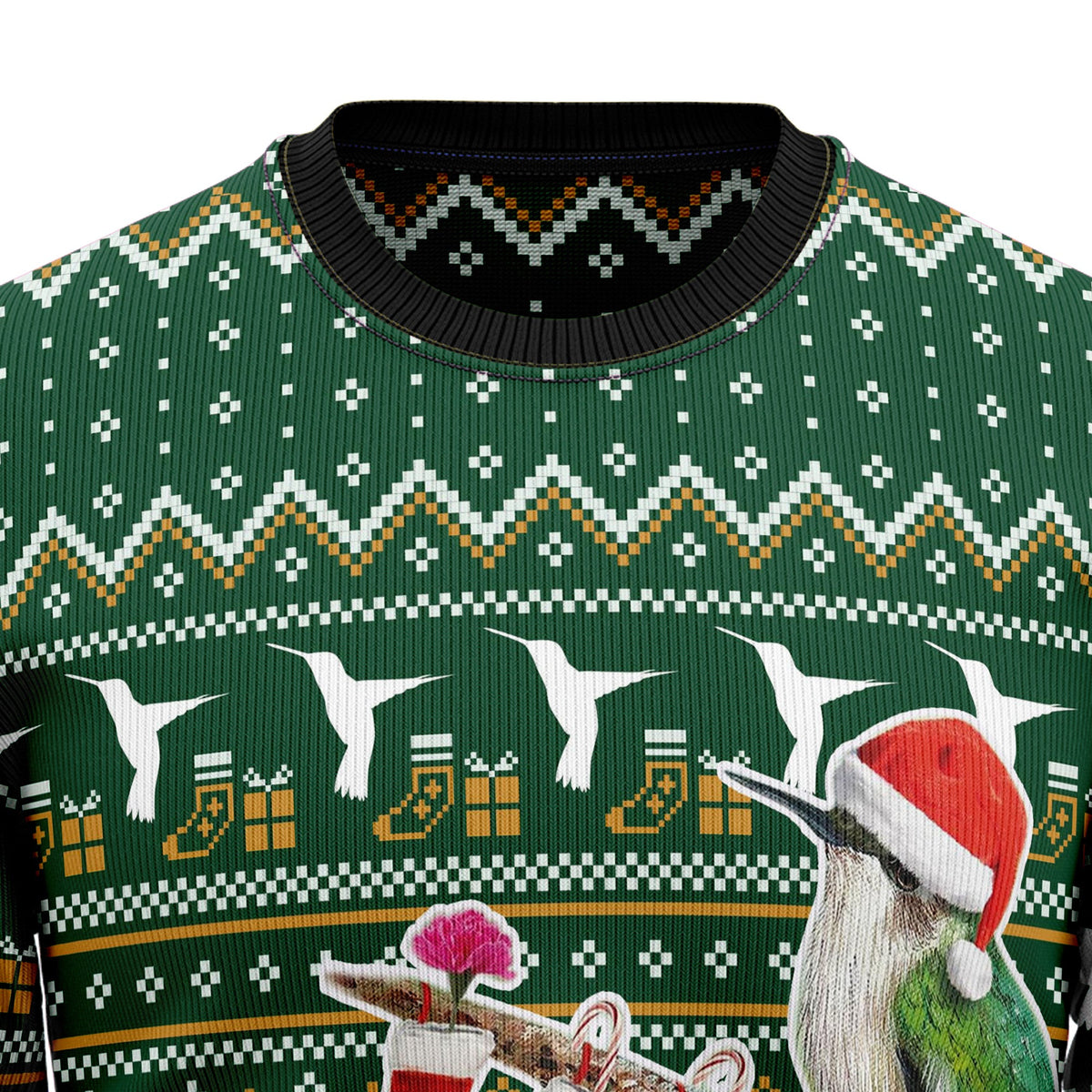 Hummingbird Family Christmas Ugly Christmas Sweater, Holiday Party Outfit, Gift for Hummingbird and Bird Lovers