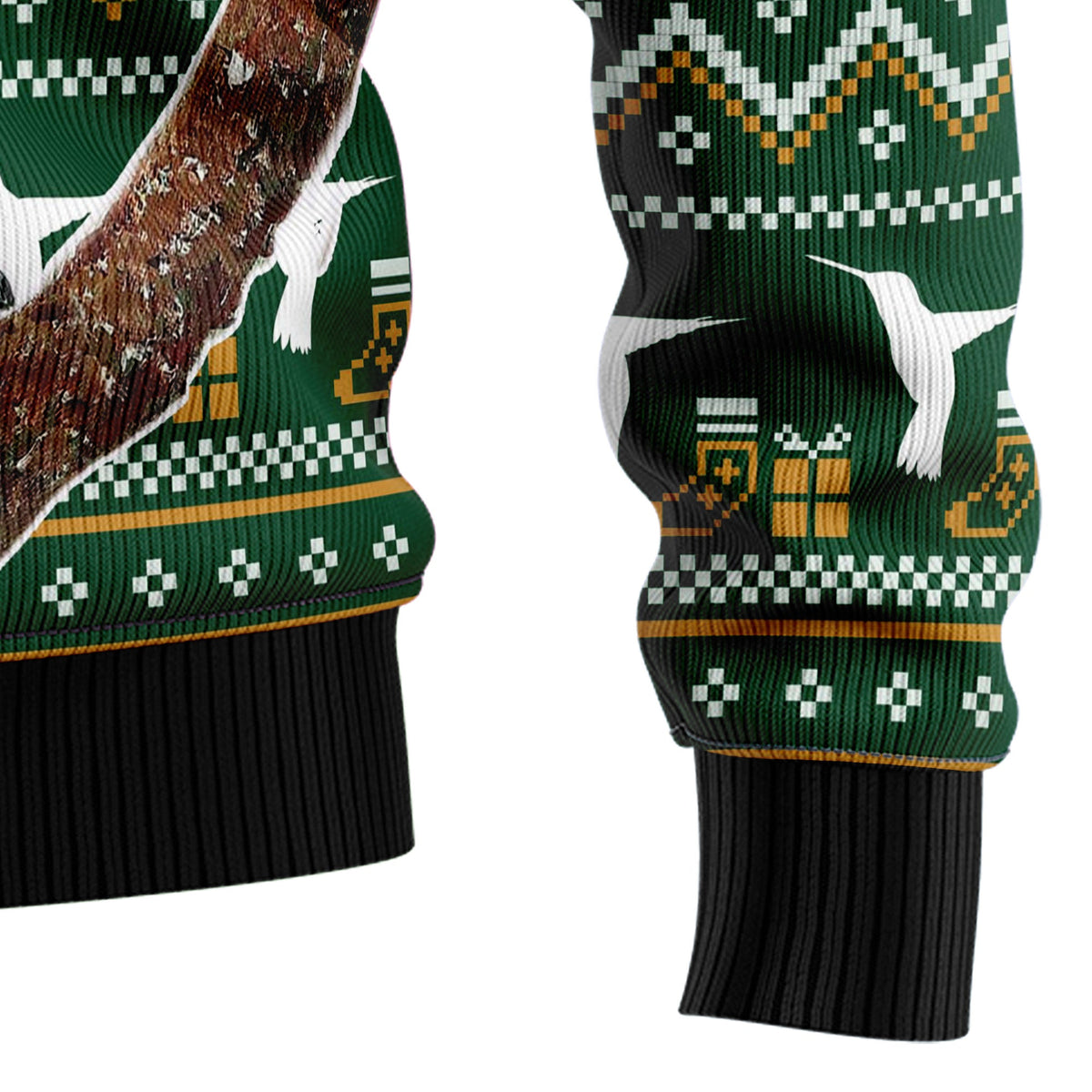 Hummingbird Family Christmas Ugly Christmas Sweater, Holiday Party Outfit, Gift for Hummingbird and Bird Lovers