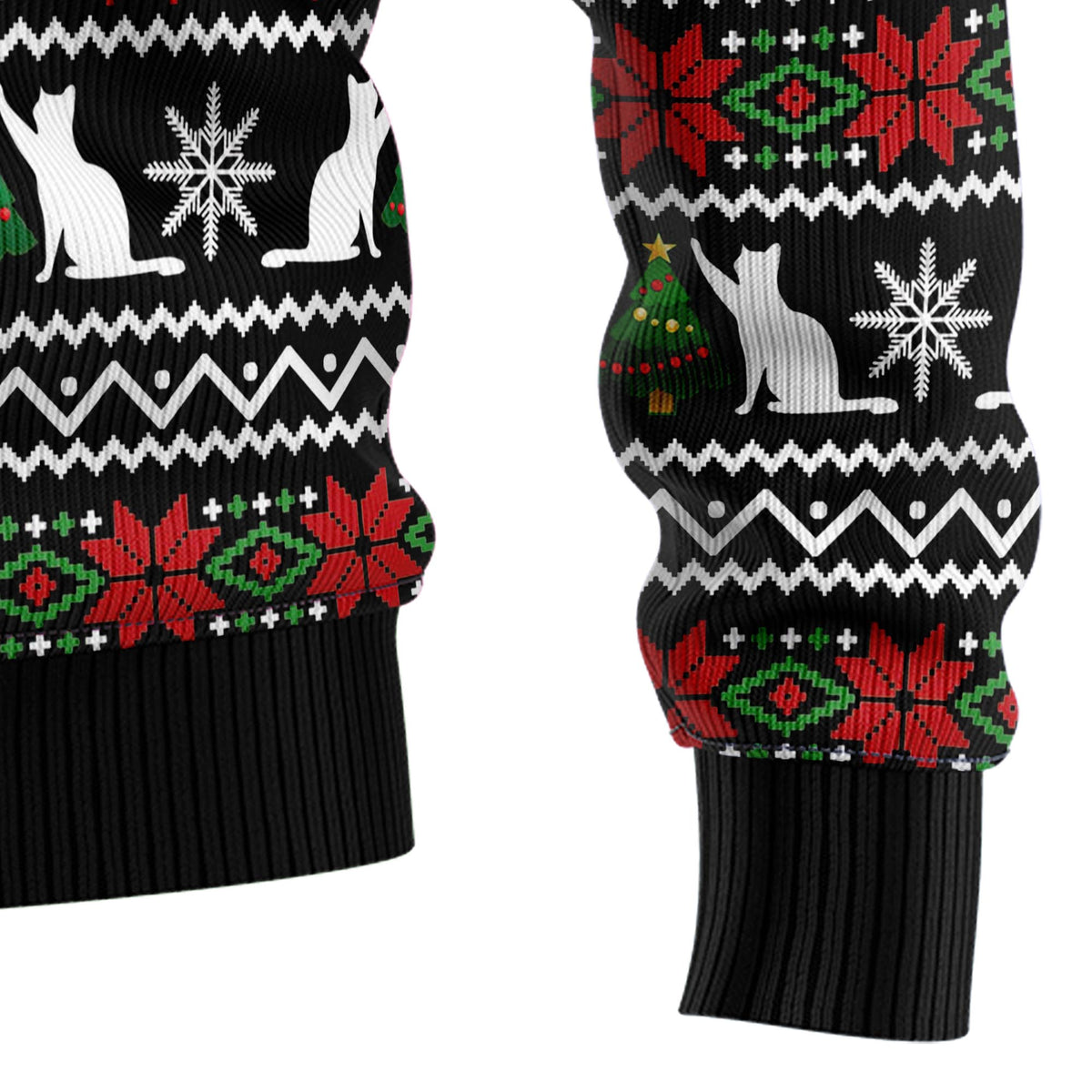 Singing Cats and Kittens Ugly Christmas Sweater, Unisex Christmas Party Sweater, Gift for Cat and Kitten Lovers