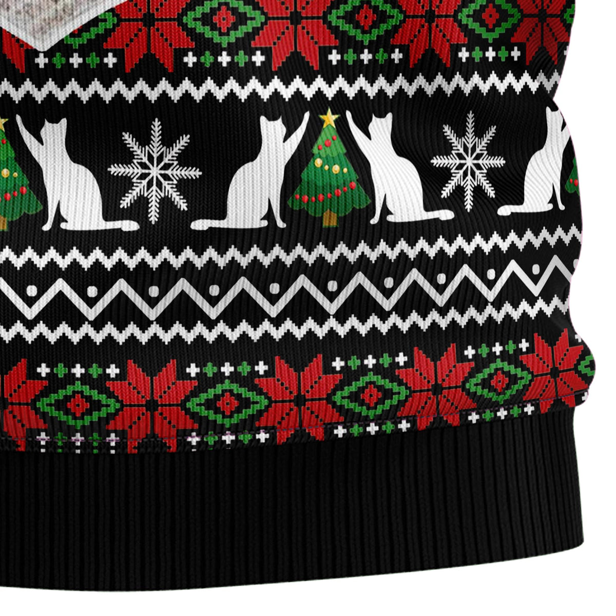 Singing Cats and Kittens Ugly Christmas Sweater, Unisex Christmas Party Sweater, Gift for Cat and Kitten Lovers