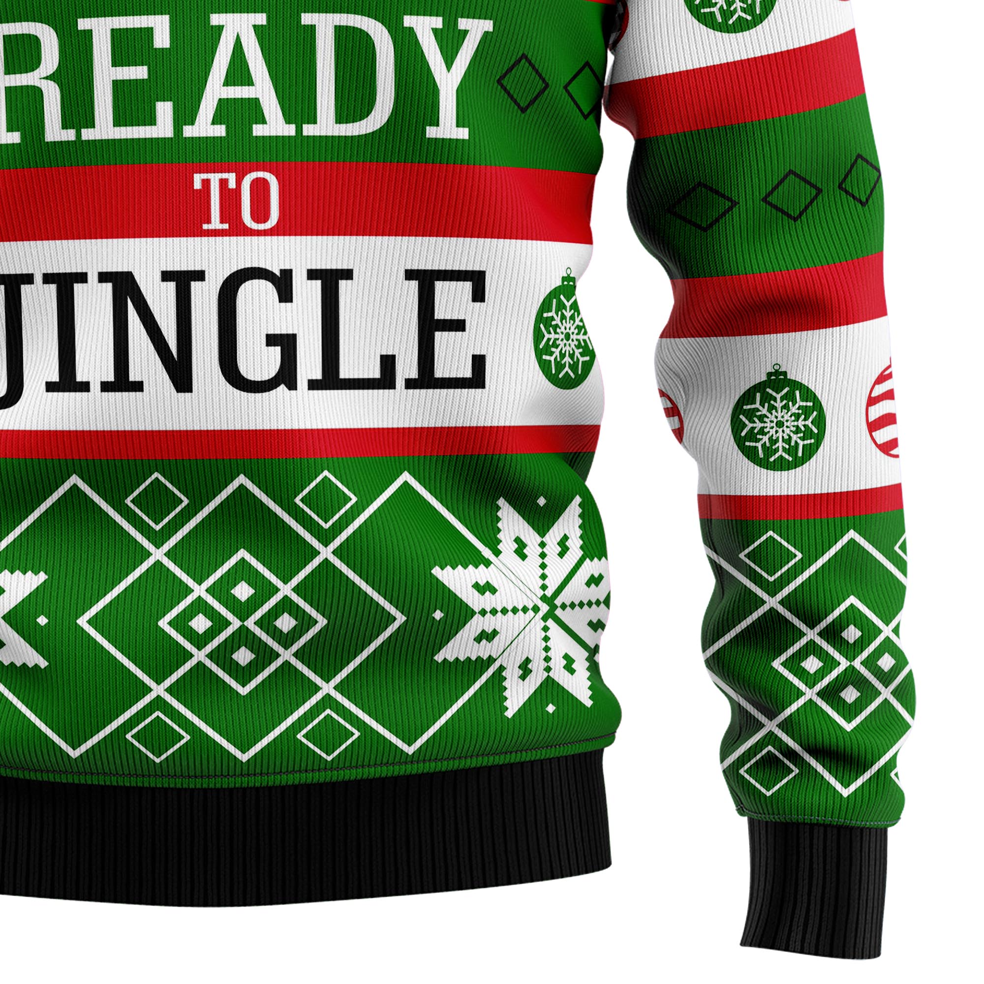 Single Ready to Jingle Ugly Christmas Sweater, Unisex Holiday Party Outfit, Gift for Single Friends and Partygoers