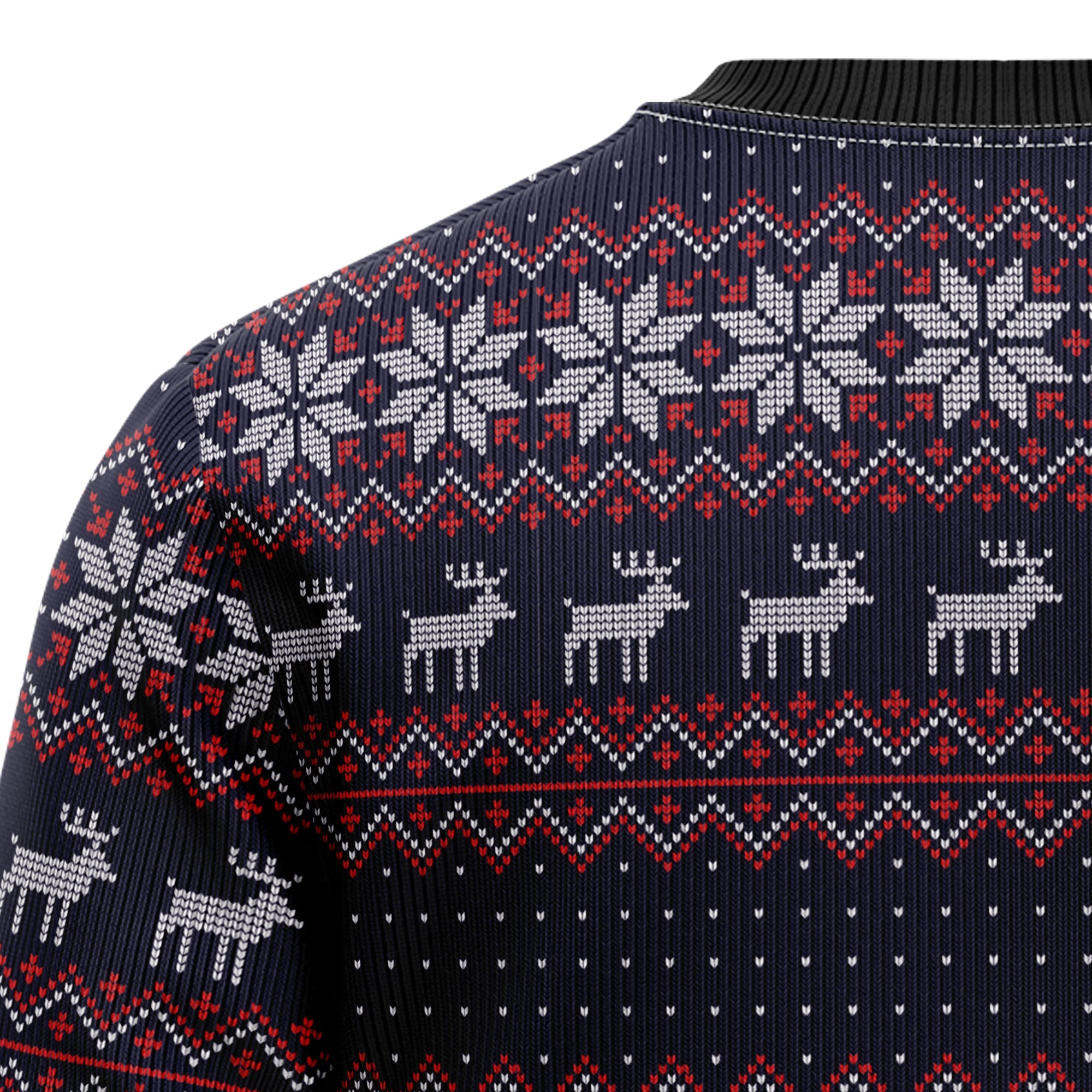 Motorcycle Ugly Christmas Sweater, Biker Holiday Pullover for Motorcyclists, Motocross Fans and Christmas Parties