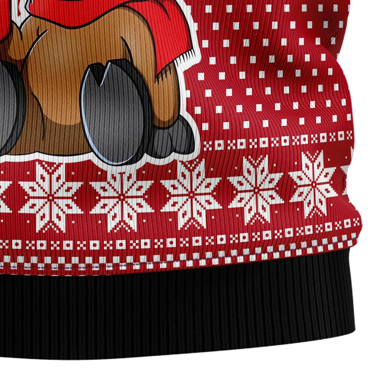 Merry Christmas Moose Ugly Christmas Sweater, Festive Moose Pullover for Wildlife Fans, Fun Xmas Party Clothing