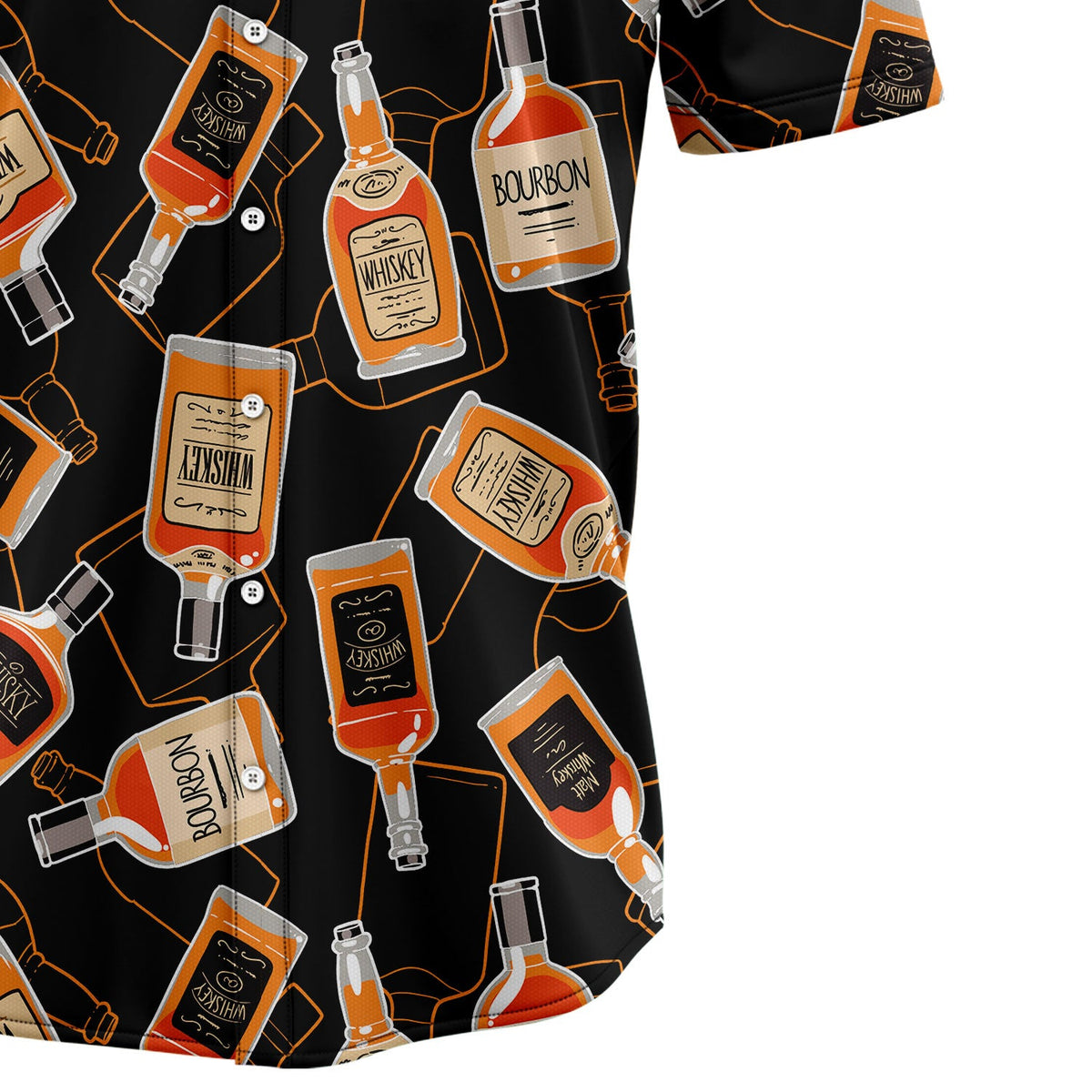 Amazing Whisky Hawaiian Shirt, Whiskey Lover Shirt, Tropical Button Down Shirt, Summer Vacation Gift for Men