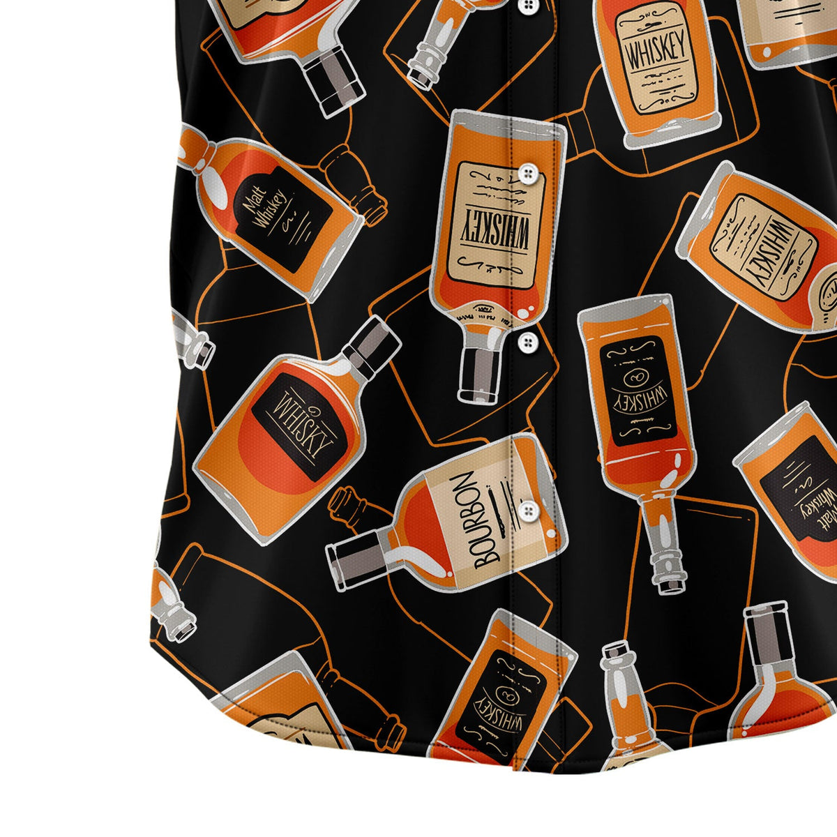 Amazing Whisky Hawaiian Shirt, Whiskey Lover Shirt, Tropical Button Down Shirt, Summer Vacation Gift for Men