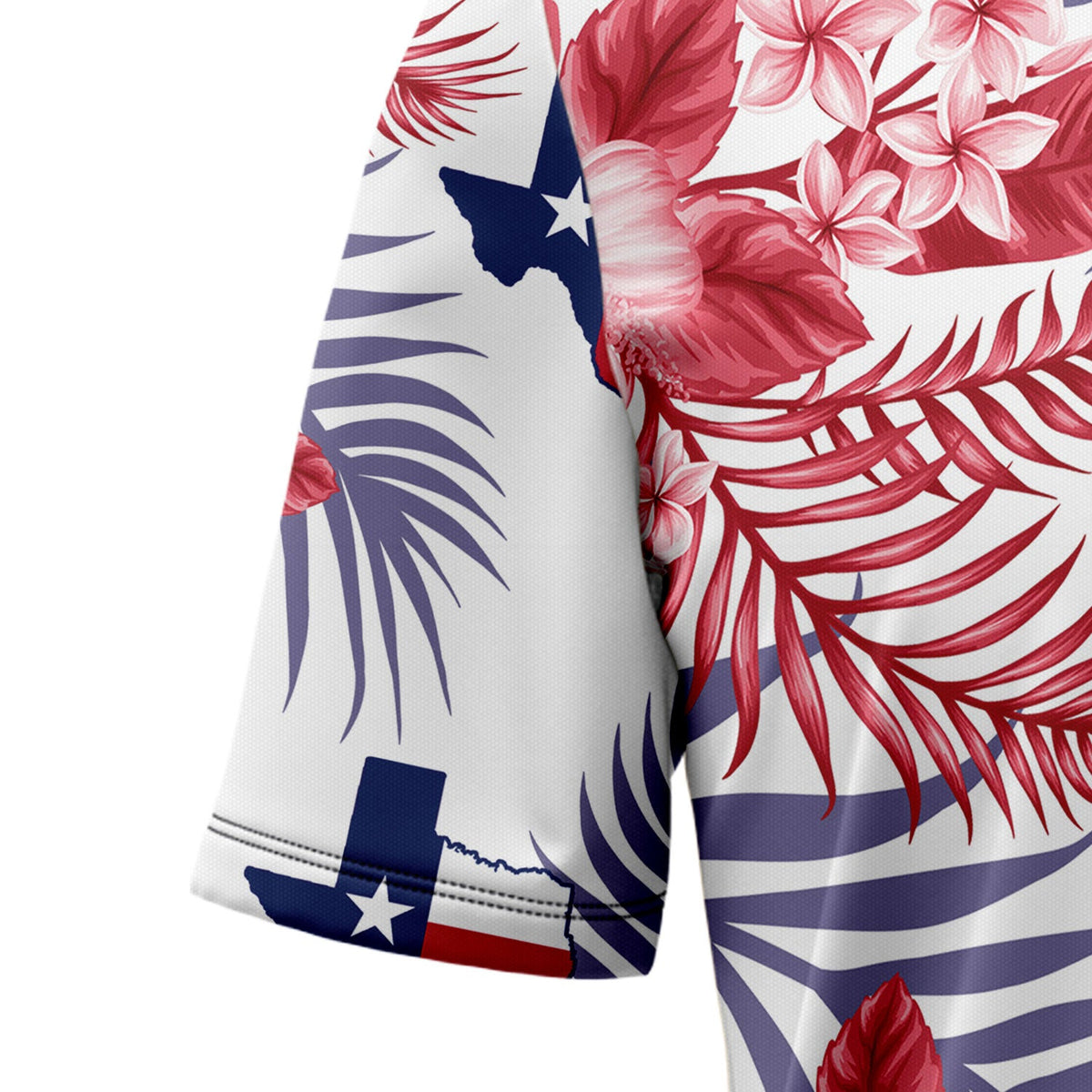 Lone Star Nation Texas Hawaiian Shirt, Texas Pride Shirt, Western Tropical Button Down, Summer Gift for Men Women