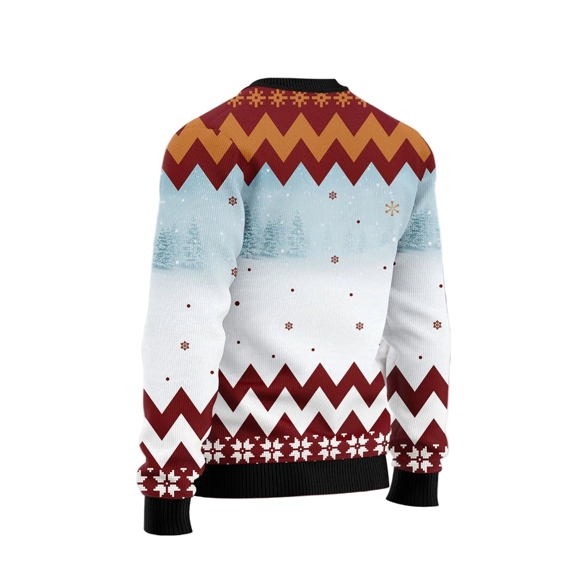 Cat Red Truck Ugly Christmas Sweater, Festive Winter Party Outfit for Cat Lovers, Holiday Pullover for Adults