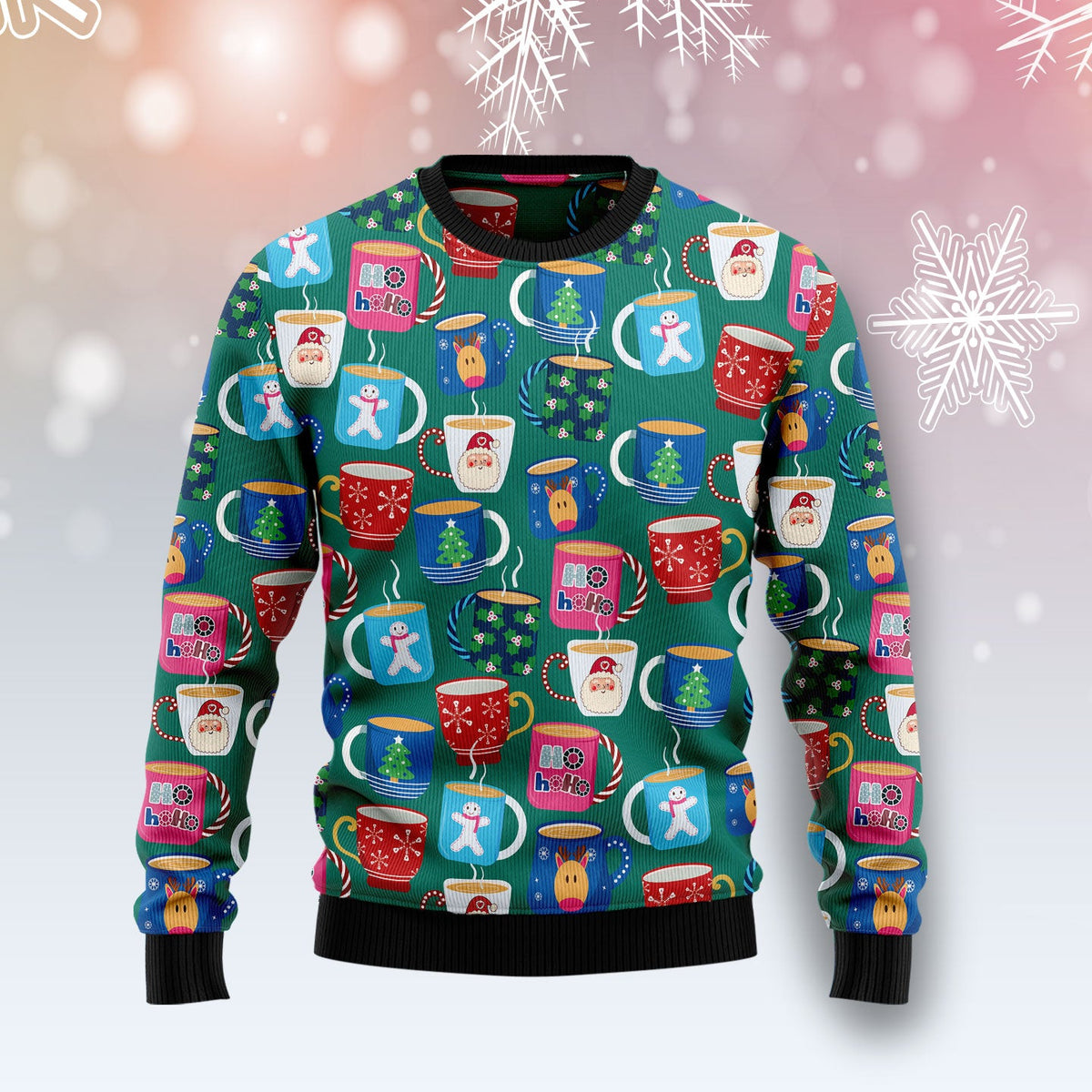 Teapot Christmas Group Ugly Christmas Sweater | Fun Holiday Look for Men & Women | Matching Family Party Outfit