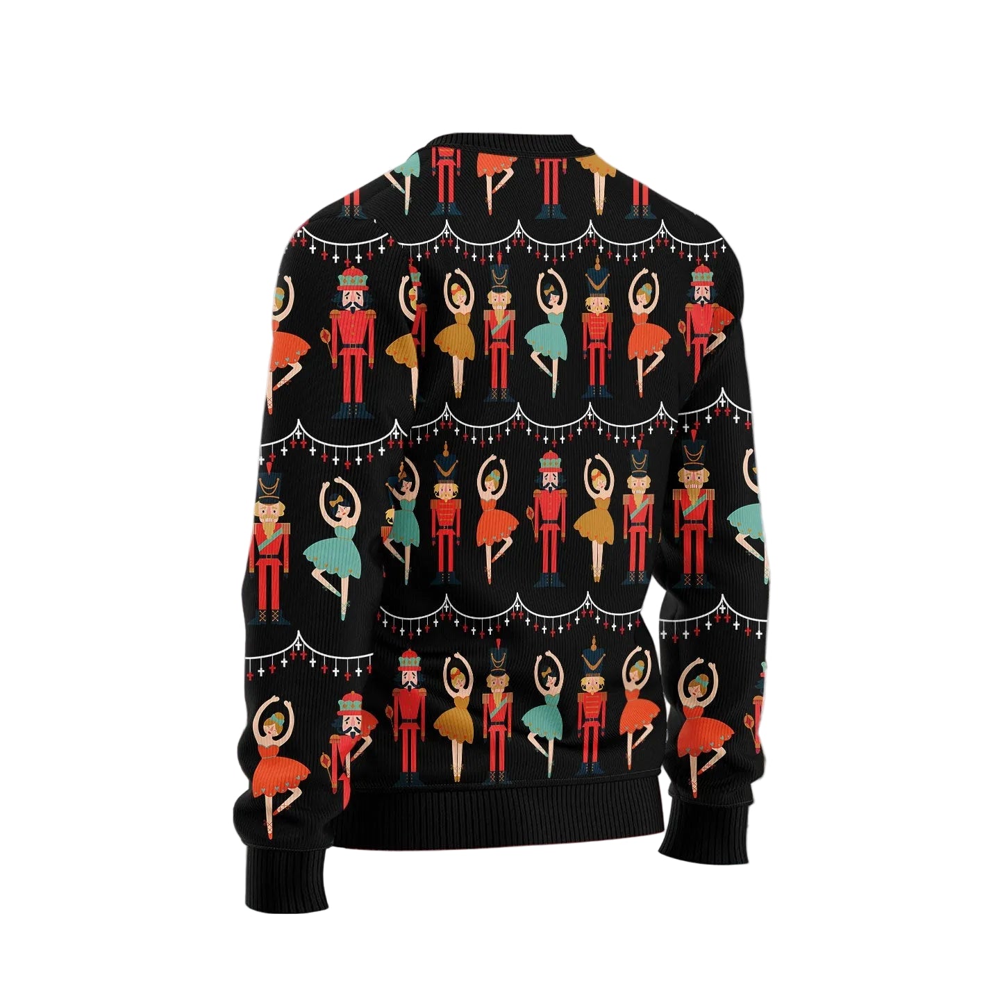 Nutcracker Ballet Ugly Christmas Sweater, Dance Lover Holiday Party Outfit and Christmas Gift for Ballet Fans